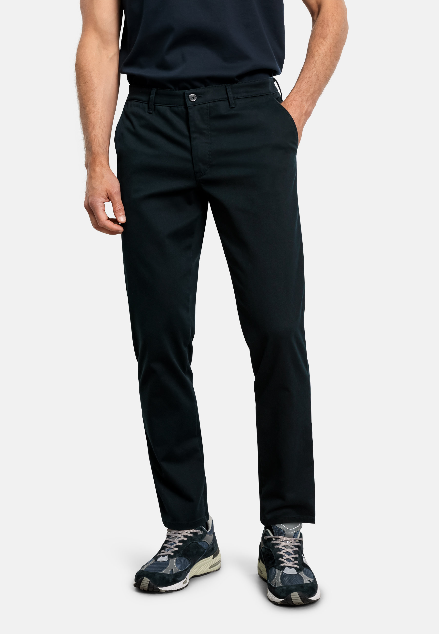 OLYMP Chino Modern Fit Trousers Navy 32/34