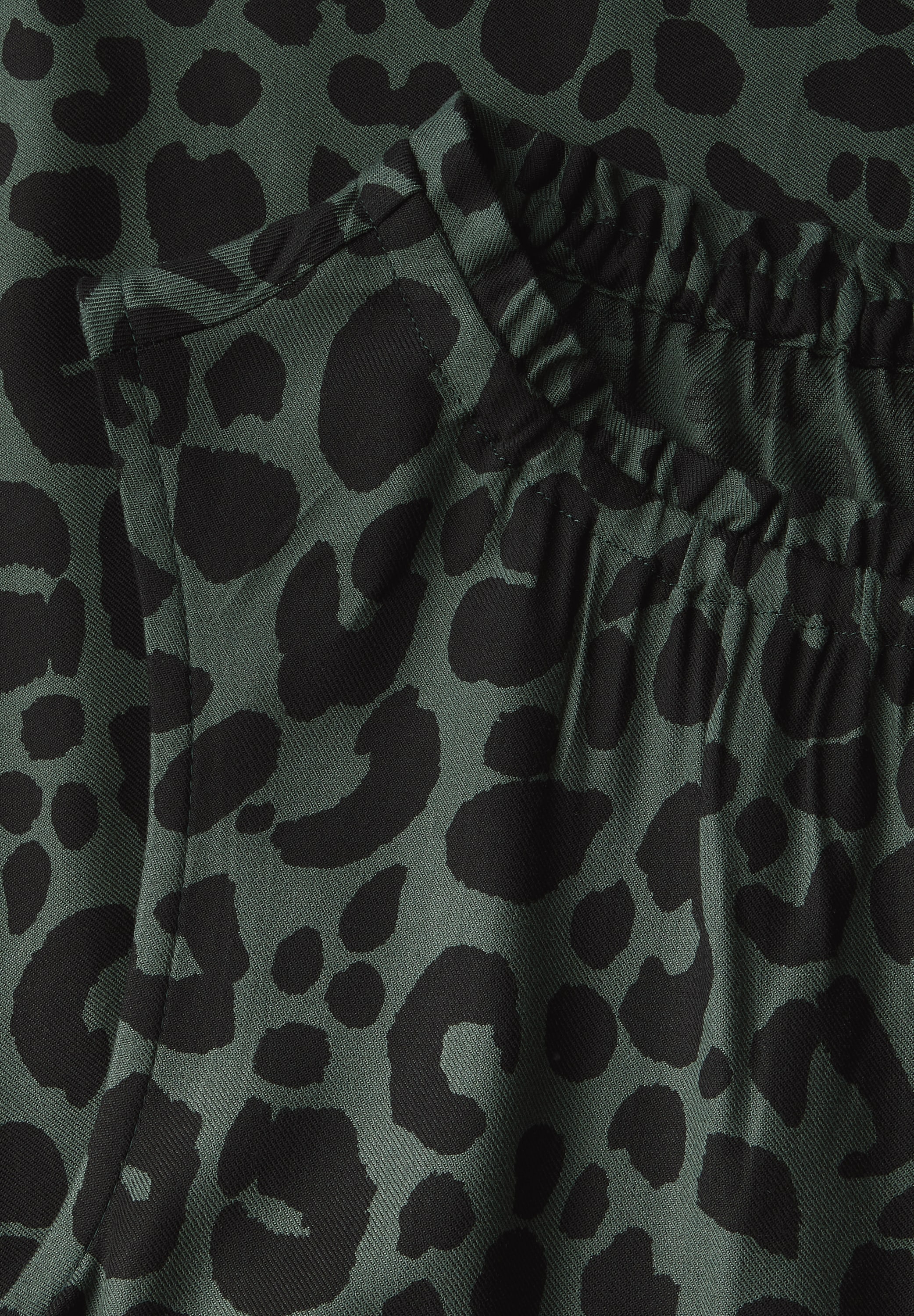 STREET ONE Sommerkleid, mit Animal Print-Mix