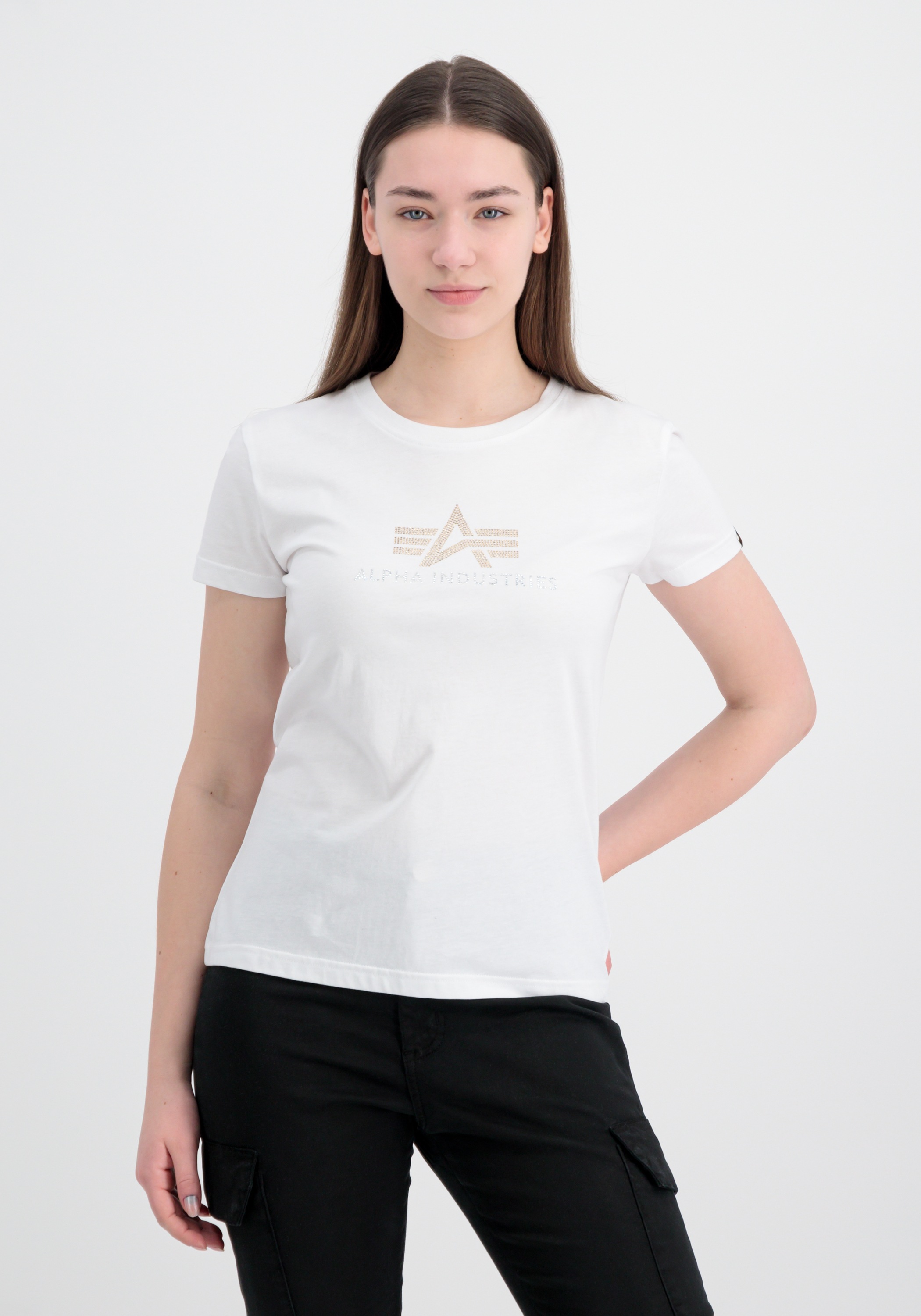 Alpha Industries T-Shirt "Alpha Industries Women - T-Shirts Crystal T Women günstig online kaufen