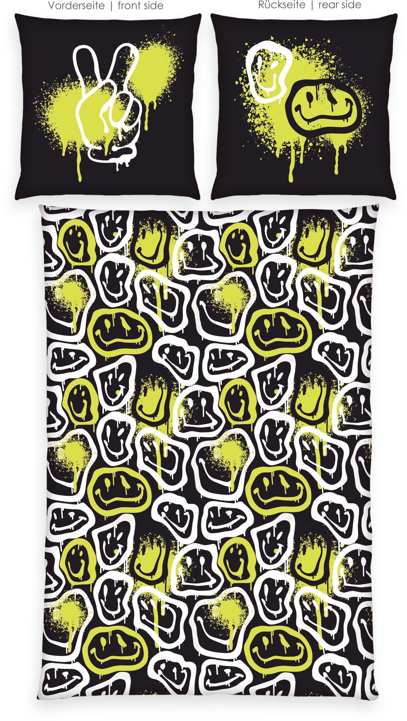 Herding Young Collection Bettwäsche »Neon Faces« 2