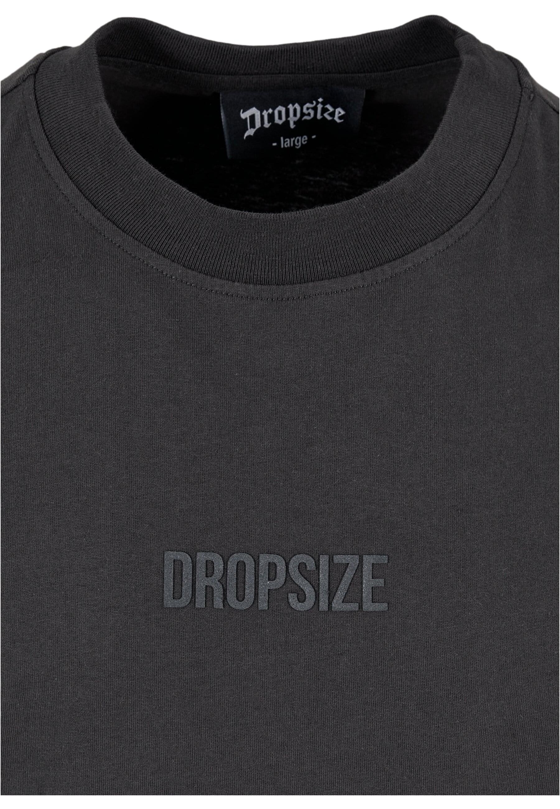 Dropsize T-Shirt »Dropsize Damen Heavy MIDDLE HD Print T-Shirt«, (1 tlg.)