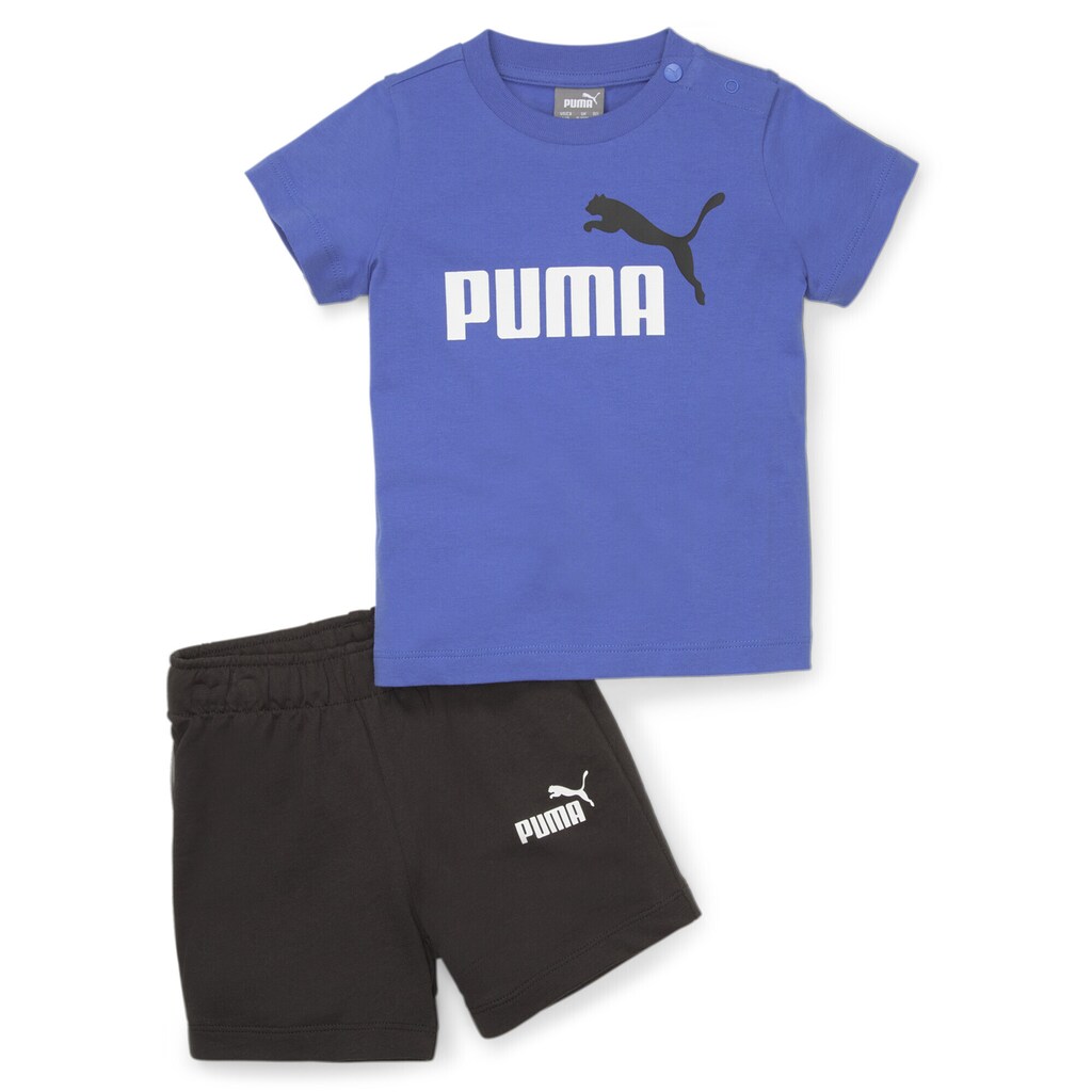 PUMA Jogginganzug »Minicats Baby-Set aus T-Shirt und Shorts«