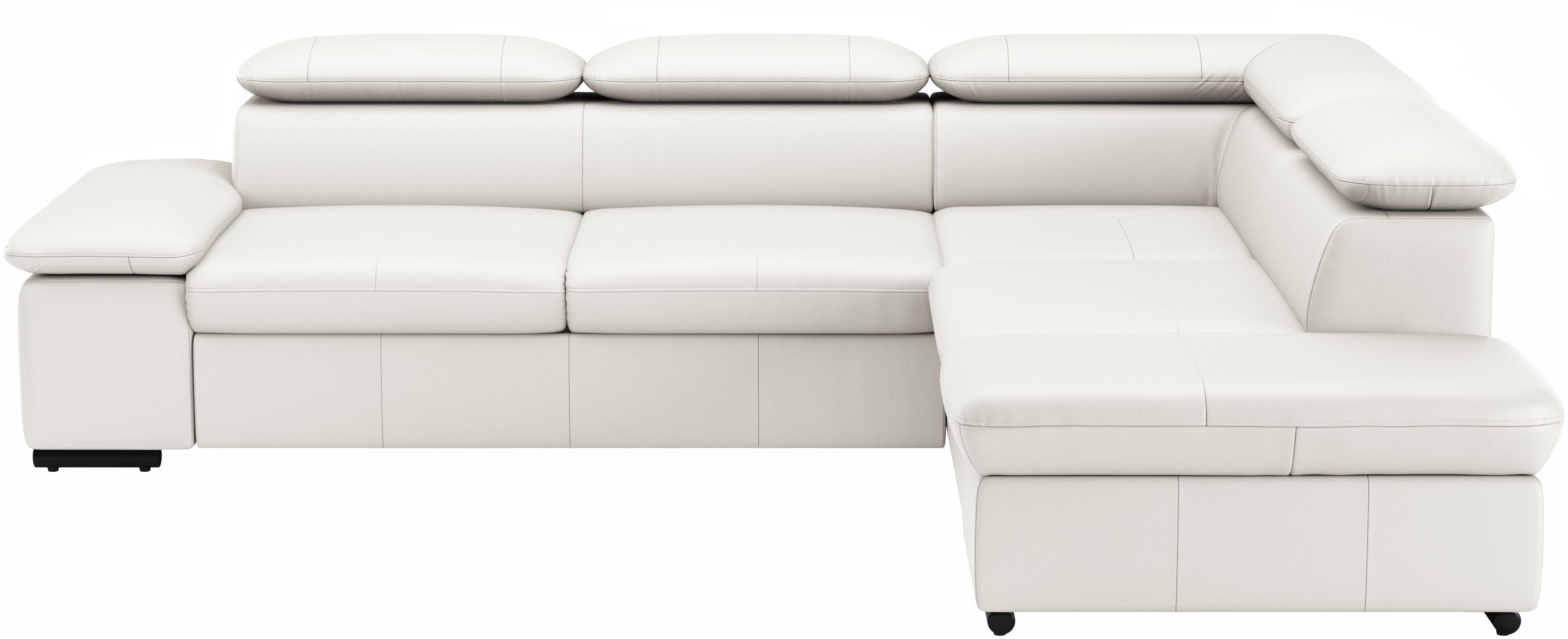 sit&more Ecksofa "Alcudia L-Form, B: 272 cm, Arm- und Kopfteilverstellung, Eckcouch" mit Schlaffunktion, Komfortsitz