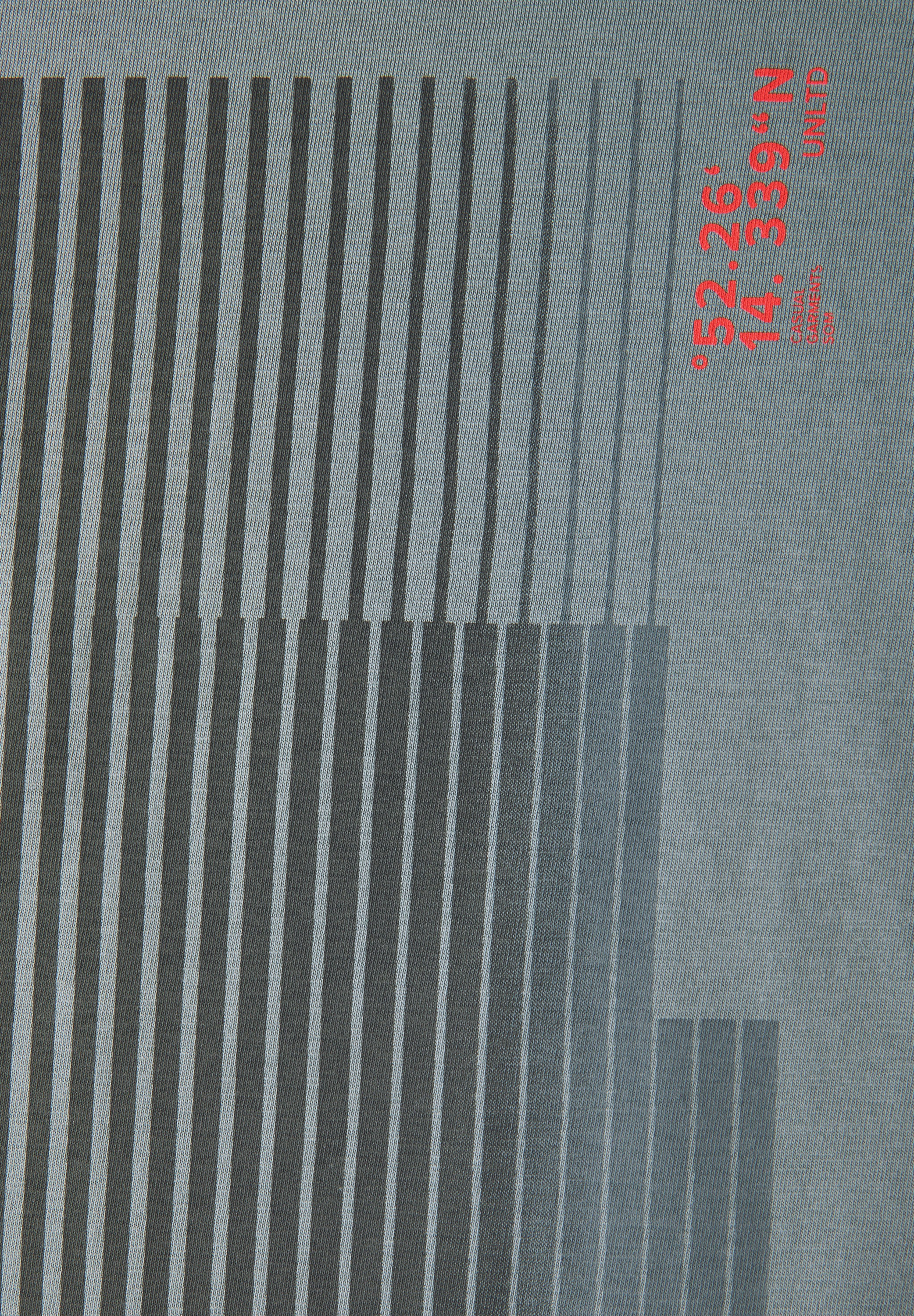 STREET ONE MEN T-Shirt, aus reiner Baumwolle