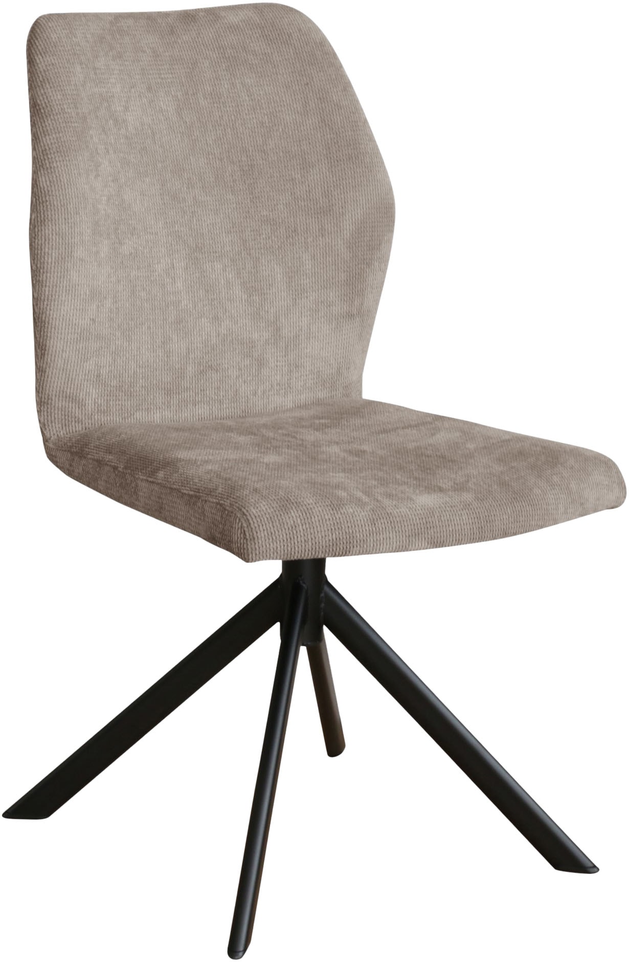 Home affaire Schalenstuhl »Hacienda«, (Set), 2 St., Cord, Metallgestell