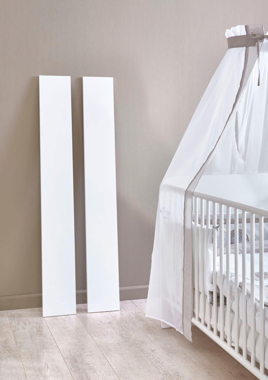 BMG Möbel Babymöbel-Set »Maxim«, (Set, 2 tlg., Bett + Wickelkommode), Bett + Wickelkommode