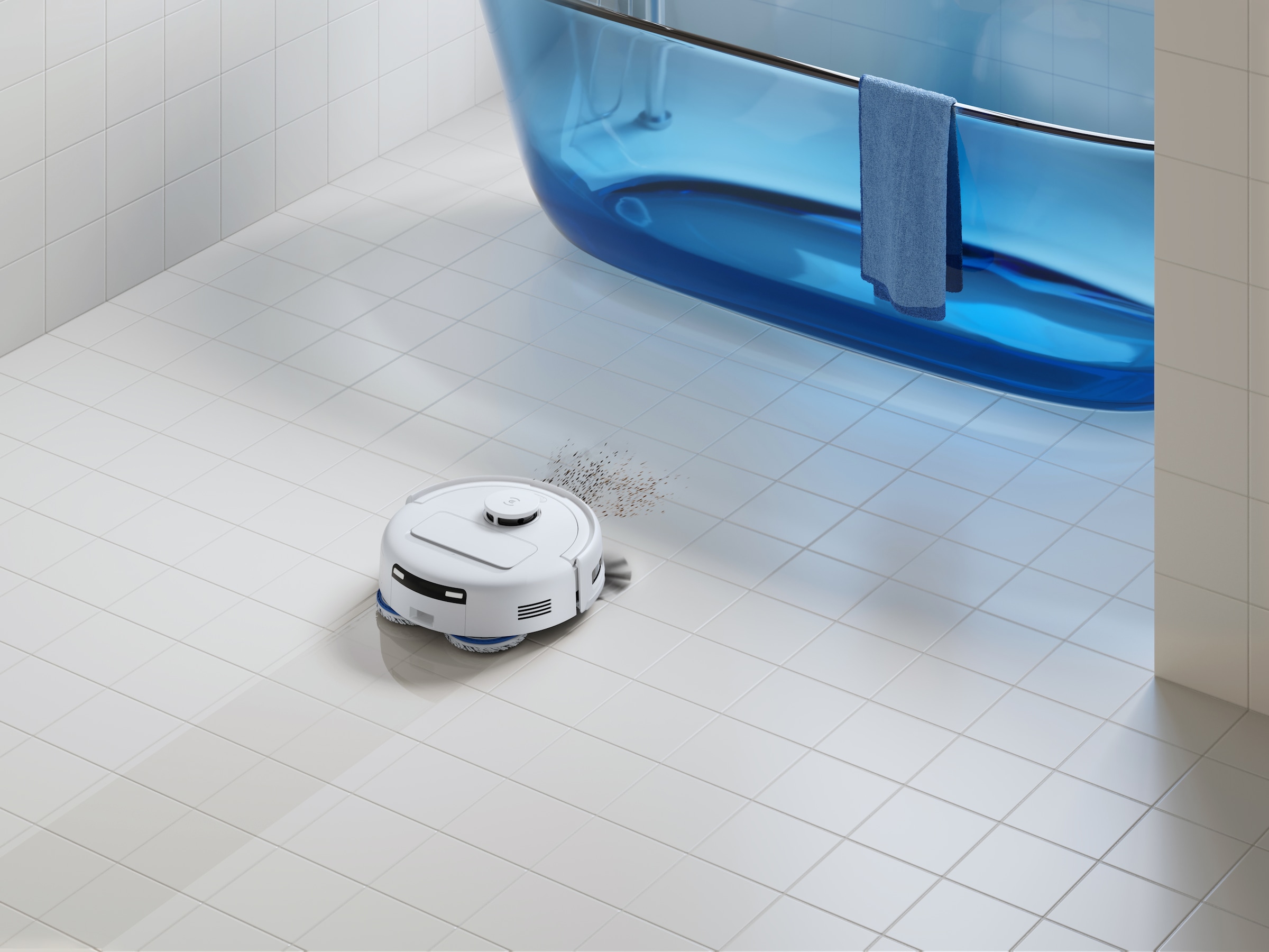 ECOVACS Nass-Trocken-Saugroboter »DEEBOT mini«, Großartig klein und kraftvoll