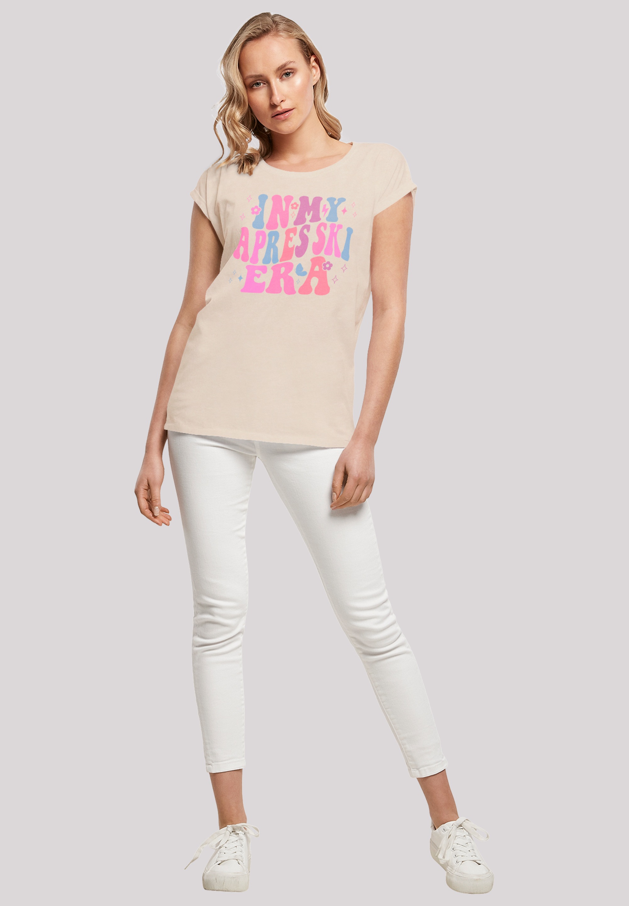 F4NT4STIC T-Shirt »In My Apres Ski Era Winter Urlaub«, Premium Qualität
