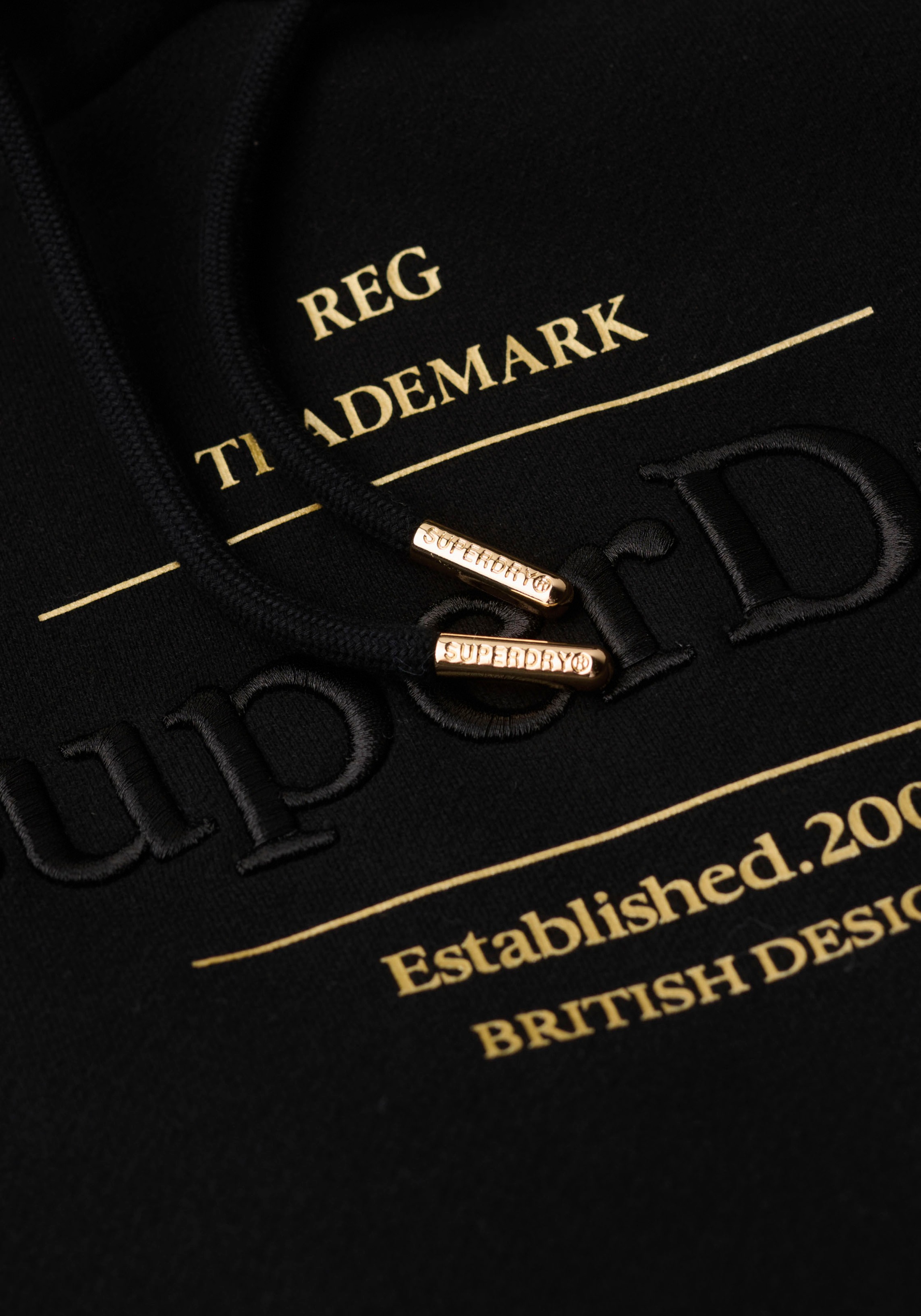 Superdry Kapuzensweatshirt »Luxe Metallic Logo Hoodie«
