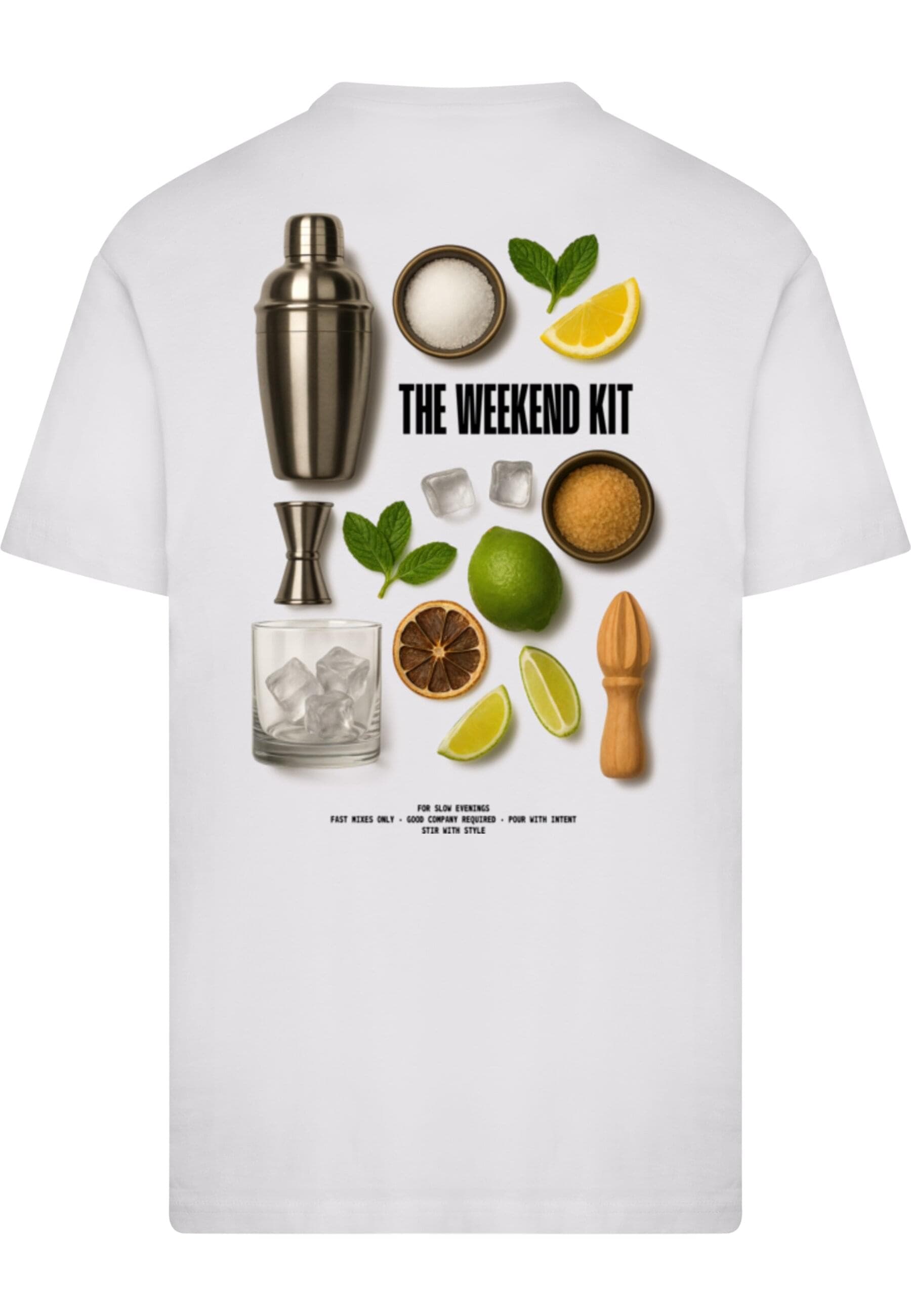 MisterTee T-Shirt »MisterTee The Weekend Kit Tee«, (1 tlg.)