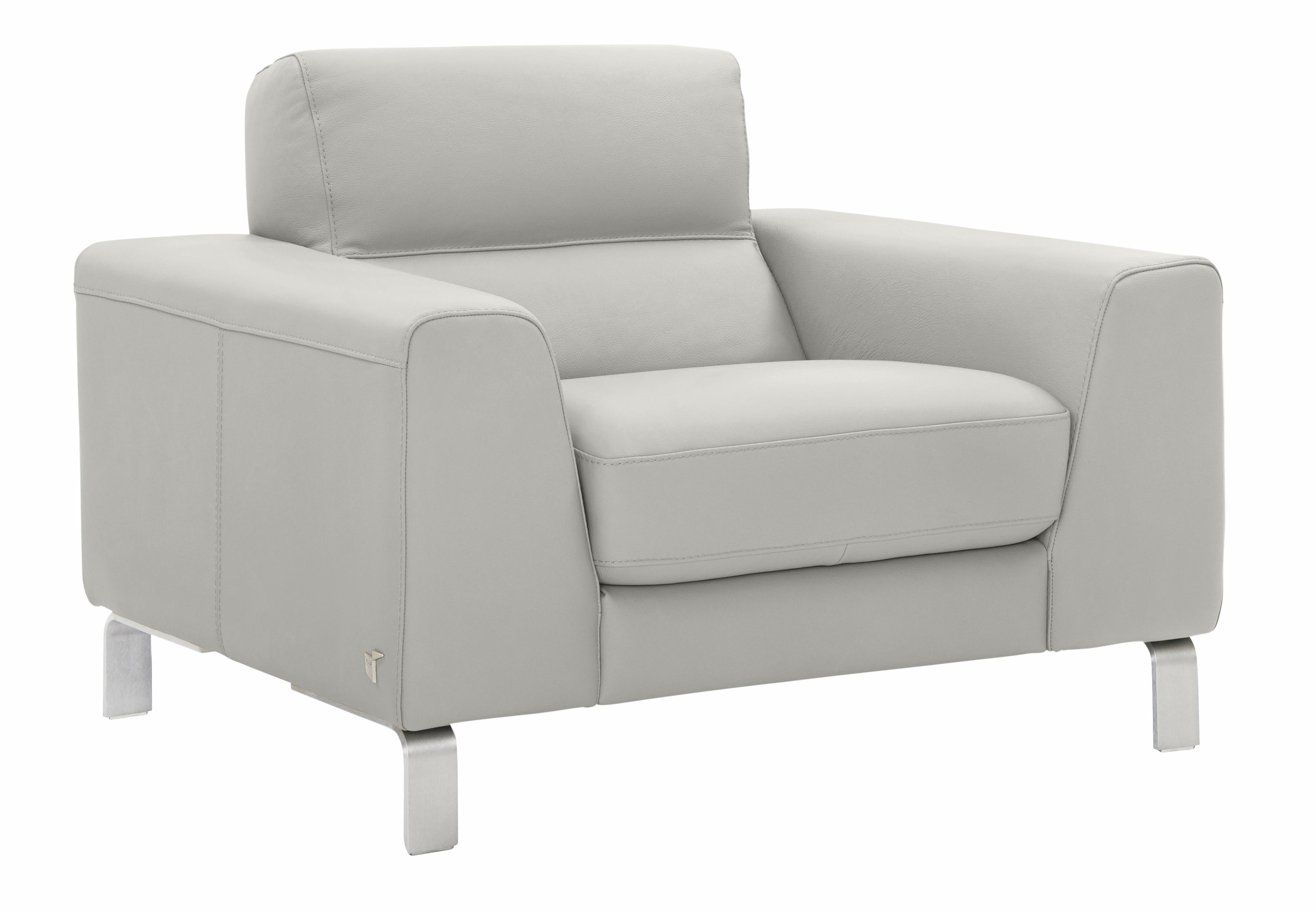 CALIA ITALIA Sessel "Simon Loungesessel, Designsessel", in zwei Lederqualit günstig online kaufen