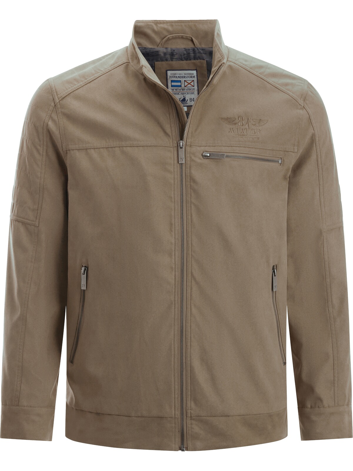 Thumbnail - Jan Vanderstorm Lederimitatjacke "Kunstlederjacke TORMAR"