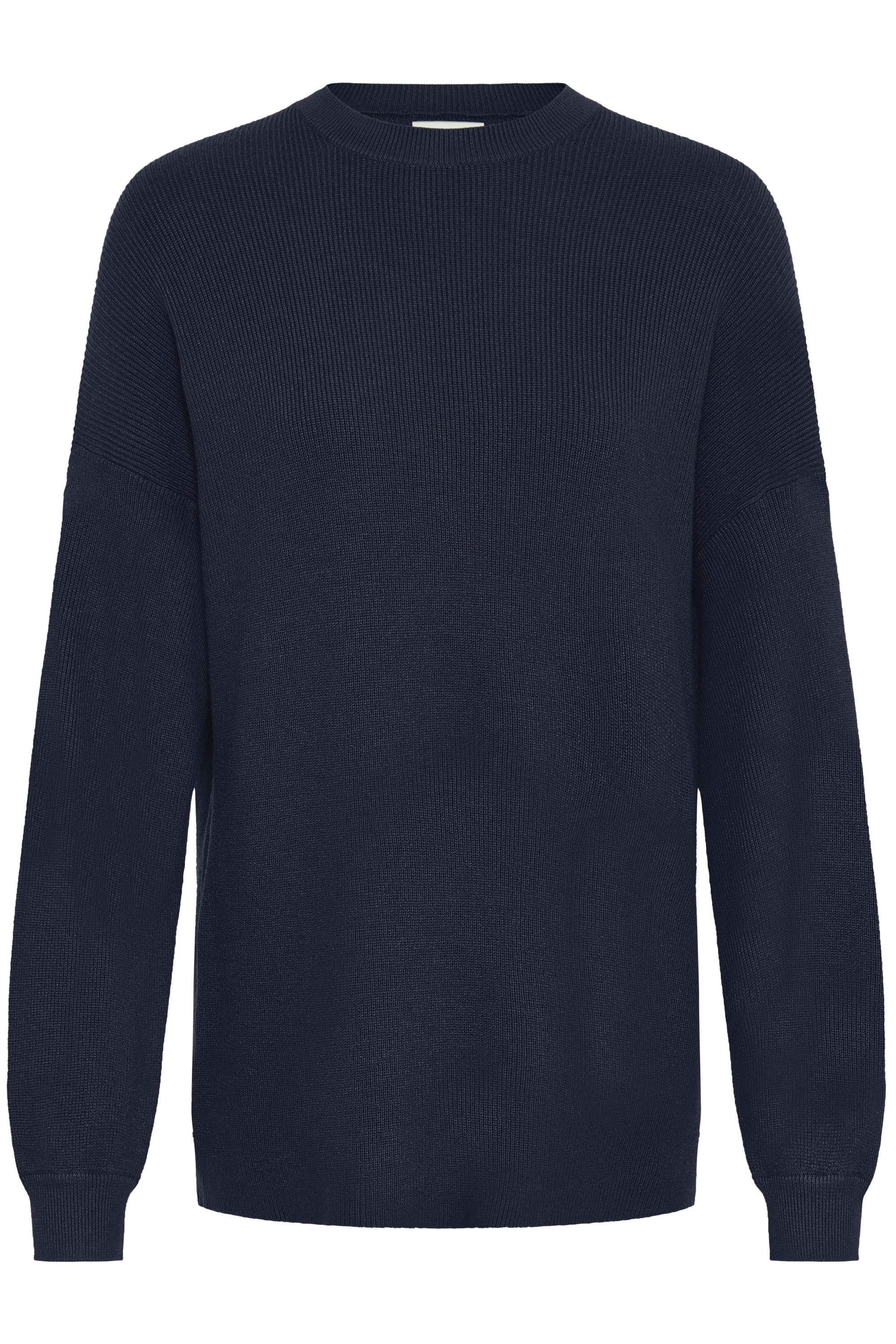 OXMO Strickfleece-Pullover "Strickpullover OXFansy"