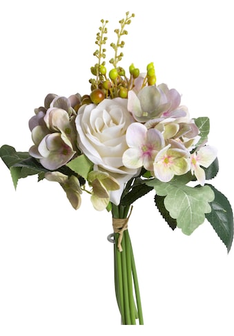 Kunstblume »Rosen-Hortensienstrauß«