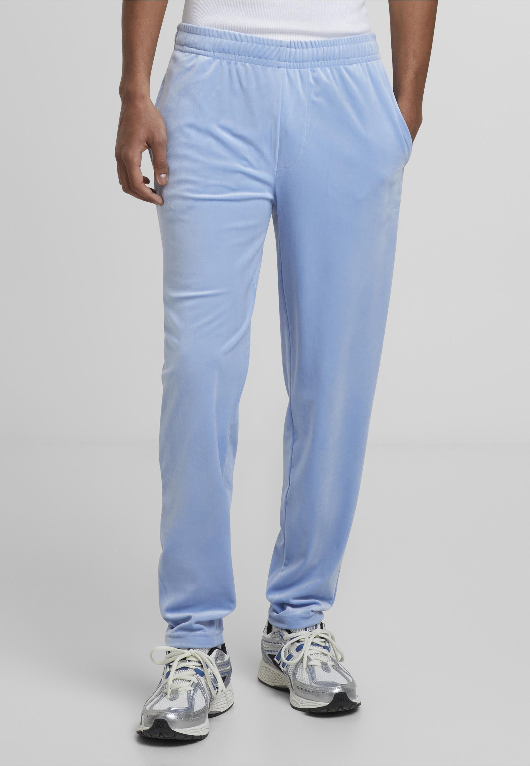 URBAN CLASSICS Jogginghose »Urban Classics Velvet Trackpants«