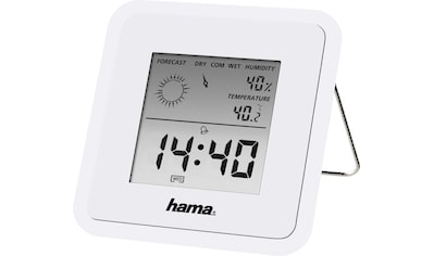 Hama Wetterstation »Thermo-/Hygrometer "TH50", Weiß« kaufen