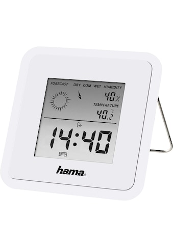 Hama Wetterstation »Thermo-/Hygrometer "TH50", Weiß« kaufen