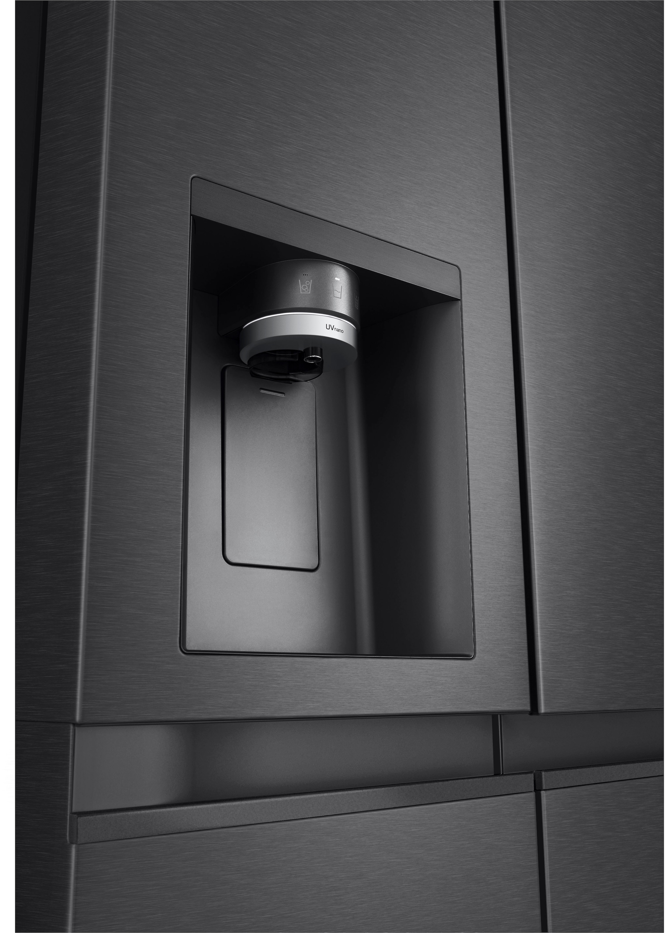 LG Side-by-Side L-Serie »GSLE81EPBD« 179 cm hoch 91,3 cm breit