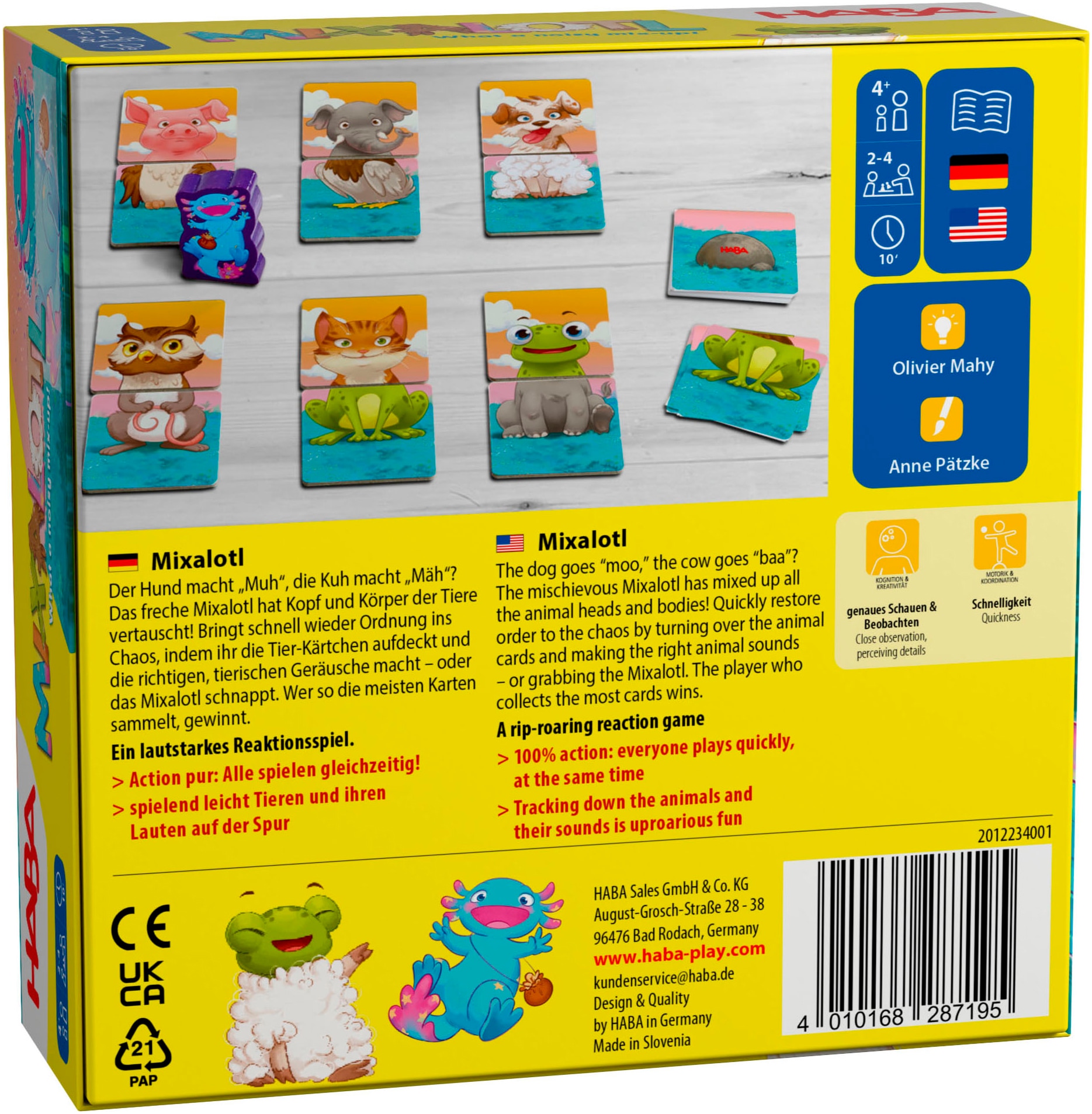 Haba Spiel »Mixalotl«