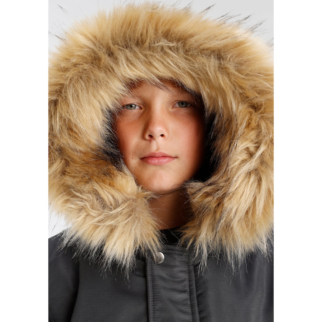 Lonsdale Parka »ROTHLEY - für Kinder«, mit Kapuze