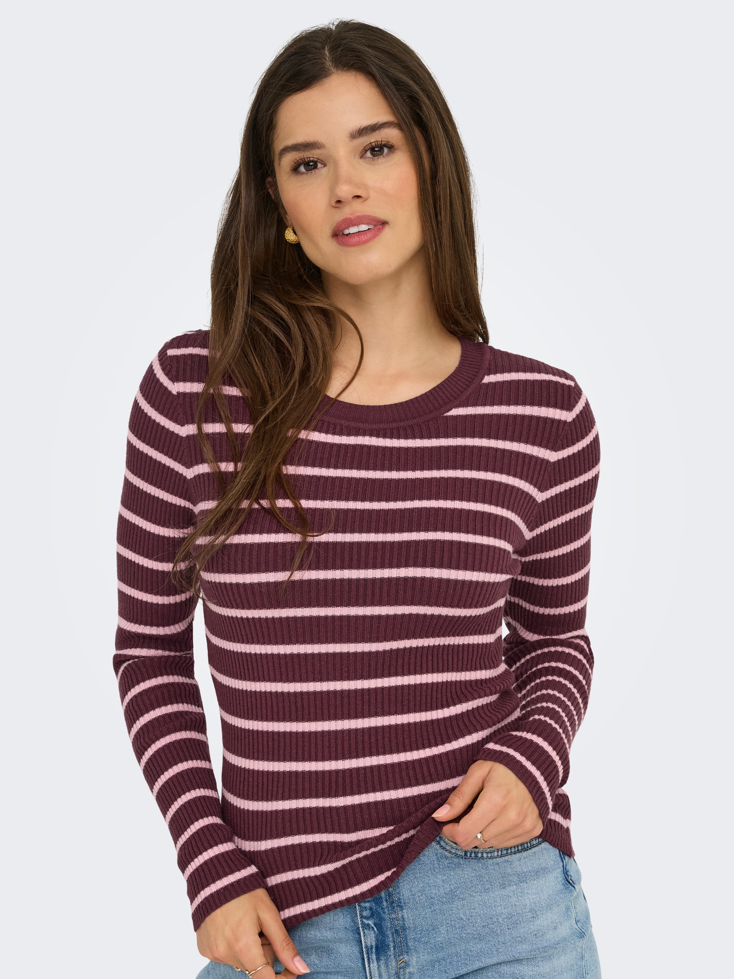 ONLY Strickpullover "ONLLOUISA L/S PULLOVER KNT NCA" günstig online kaufen