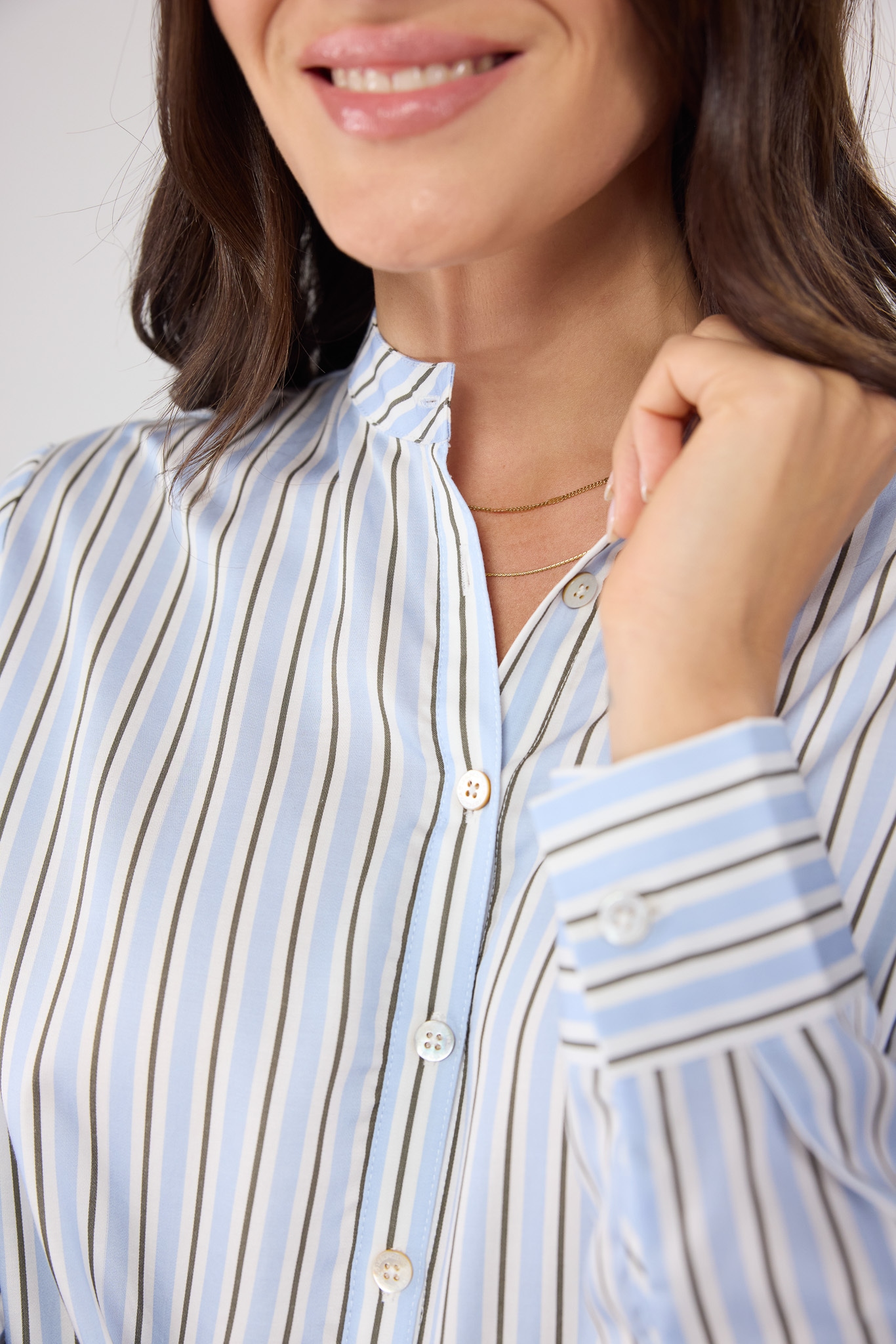 Lieblingsstück Klassische Bluse »RatiL« aus Lyocell und Baumwolle