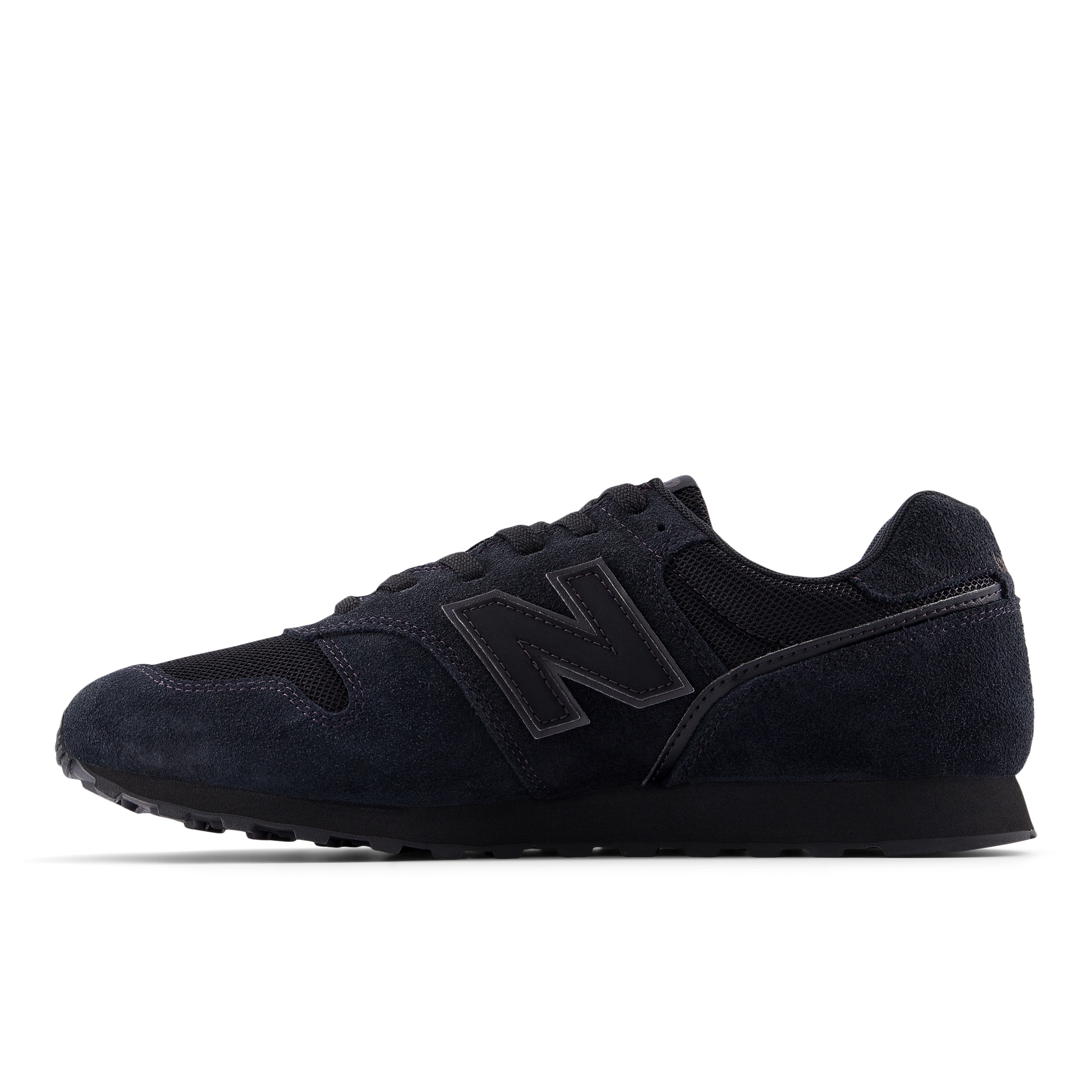 Sneaker NEW BALANCE "373", Herren, Gr. 41,5, schwarz, Leder, Textil, Schuhe Sneaker 2
