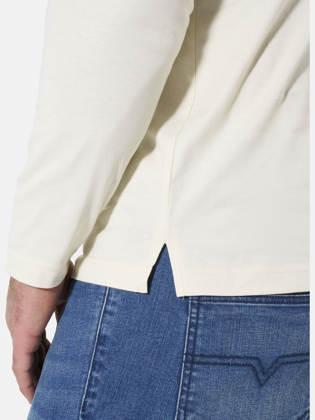 Jan Vanderstorm Langarm-Poloshirt »3er Pack Langarmshirt NORGARD«