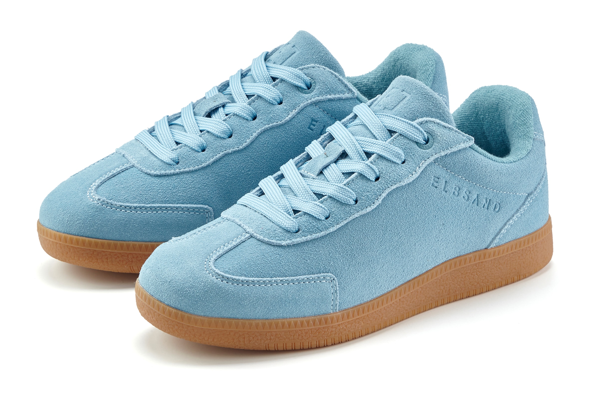Elbsand Sneaker "Freizeitschuh, Schnürschuh, Turnschuh, Retro Sneaker, Lederschuh" Ledersneaker, Schnürhalbschuh aus Leder im modernen Retro Look