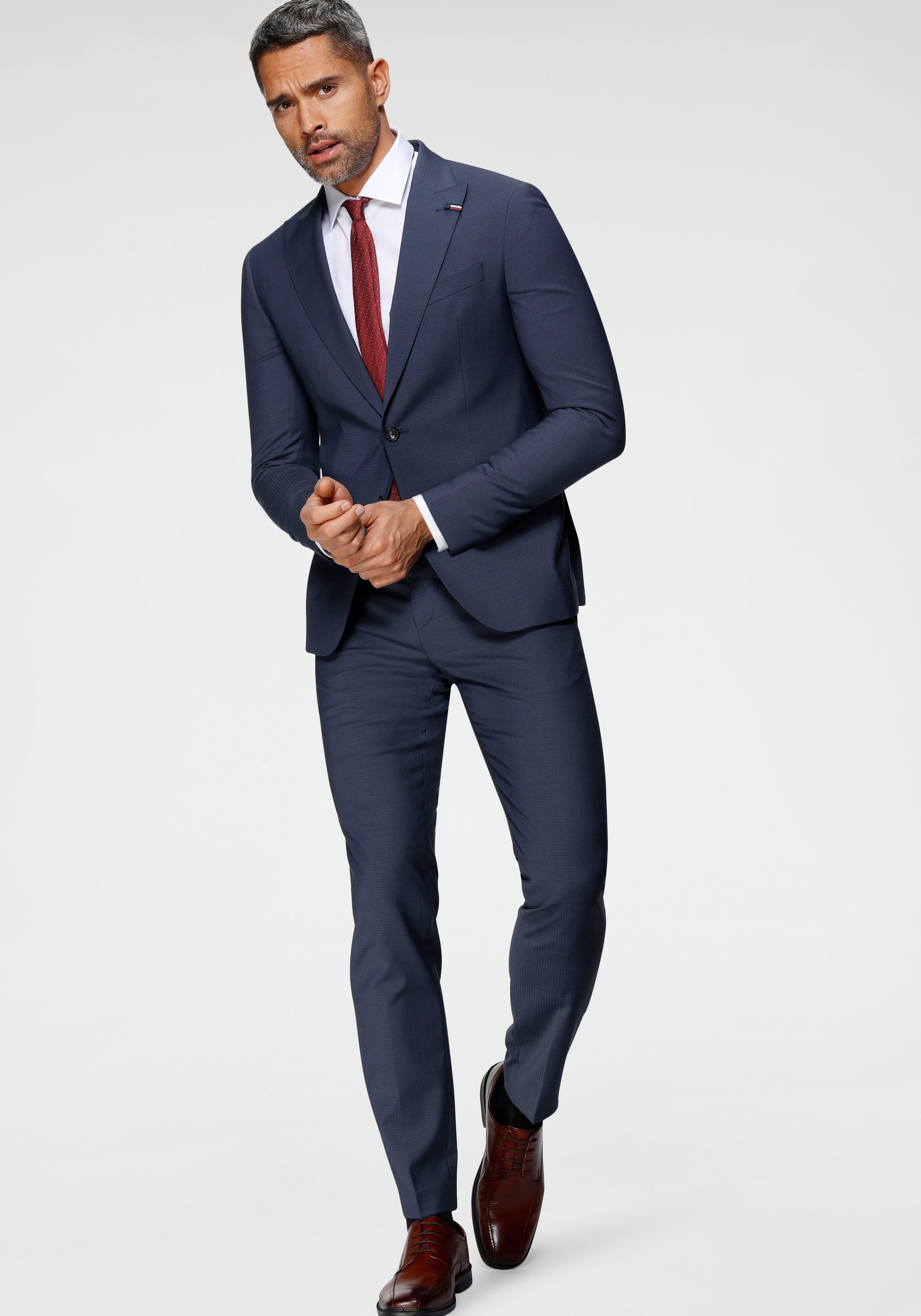 Anzug FLEX PEAK LAPEL SLIM SUIT