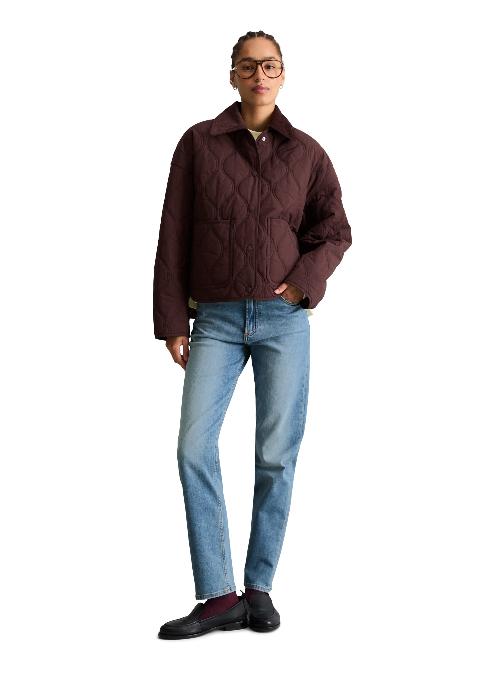 Marc O'Polo DENIM Outdoorjacke »aus recyceltem Nylon«
