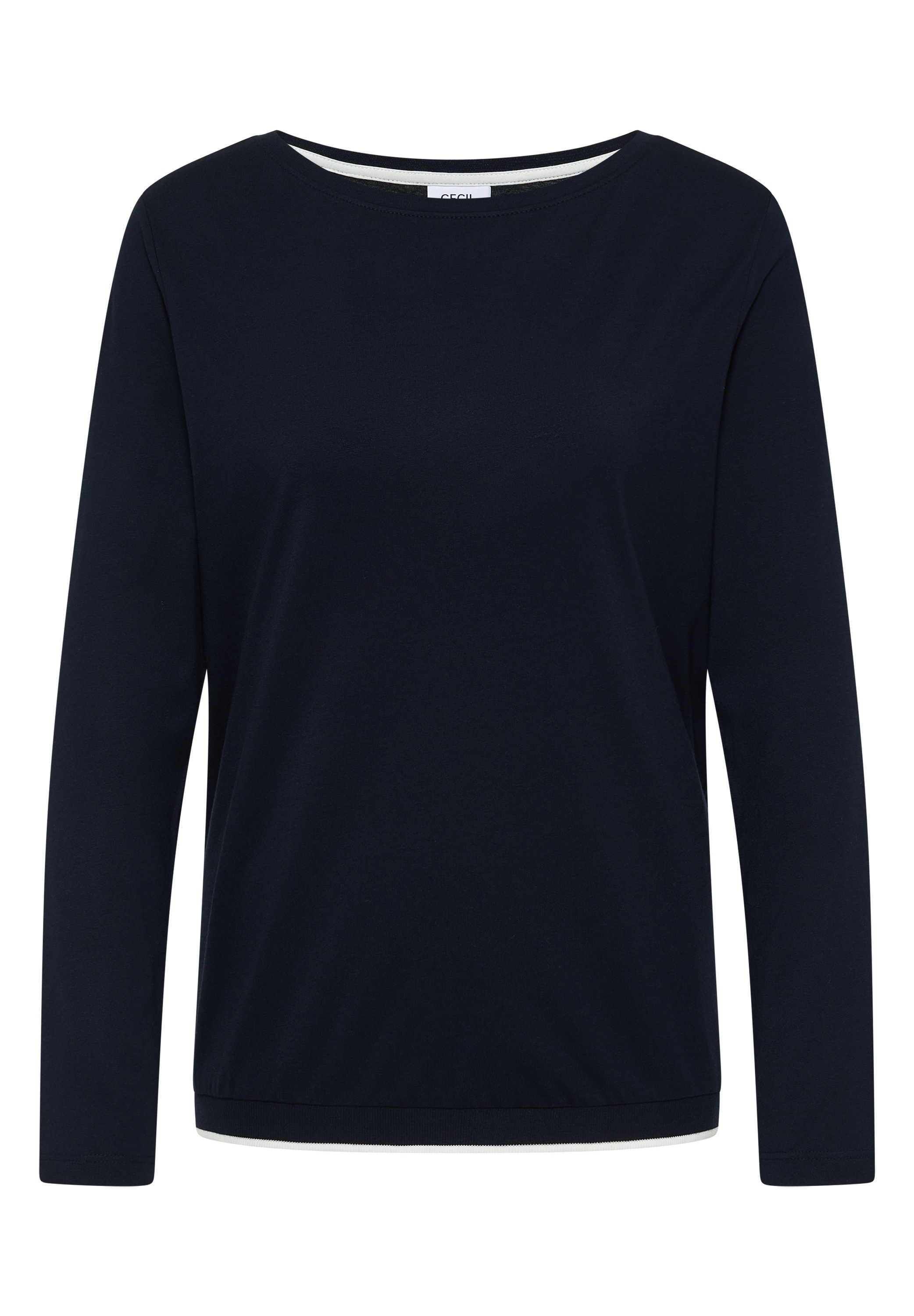 Cecil Langarmshirt mit U-Boot-Ausschnitt