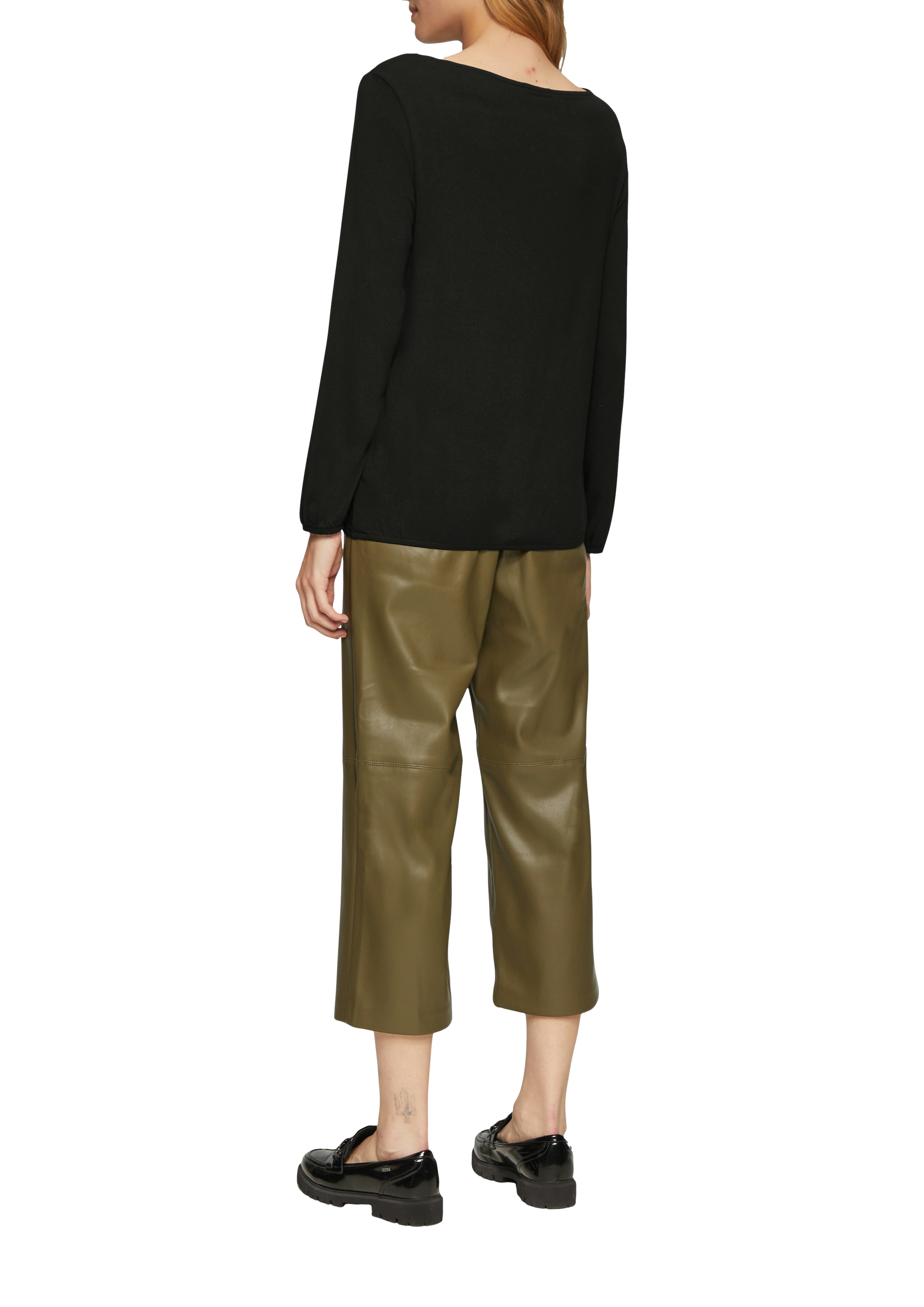 s.Oliver Langarmshirt, mit elastischem Bund