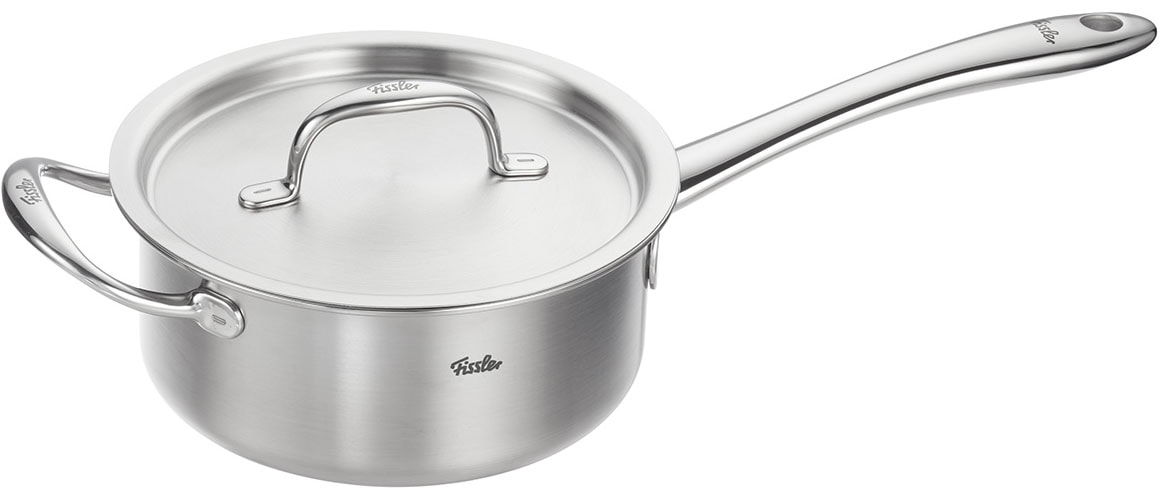 Fissler Kasserolle "M5 Pro-Ply Stielkasserolle mit Metalldeckel" 1 tlg. Edelstahl 18/10