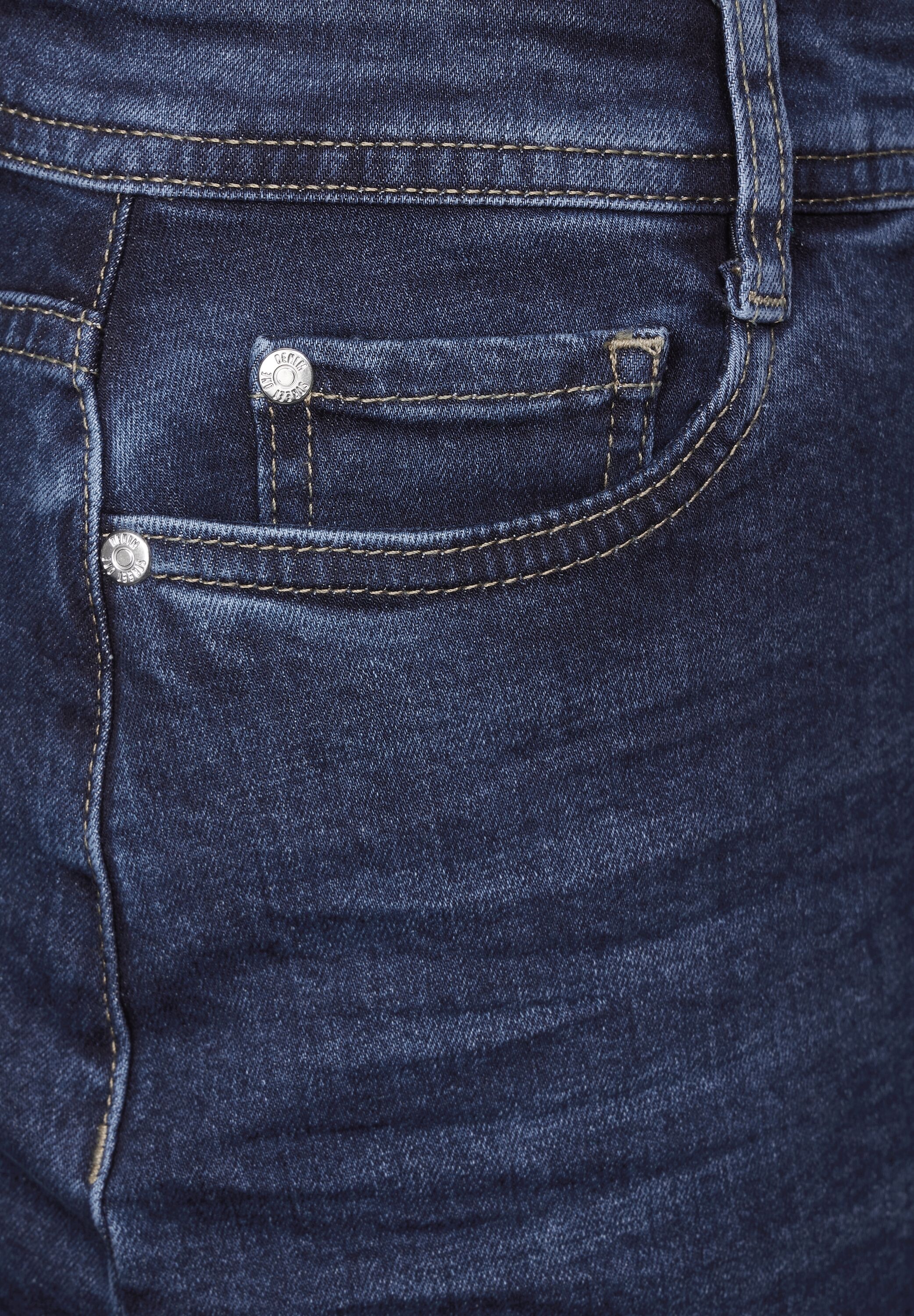 STREET ONE Jeansrock, High Waist