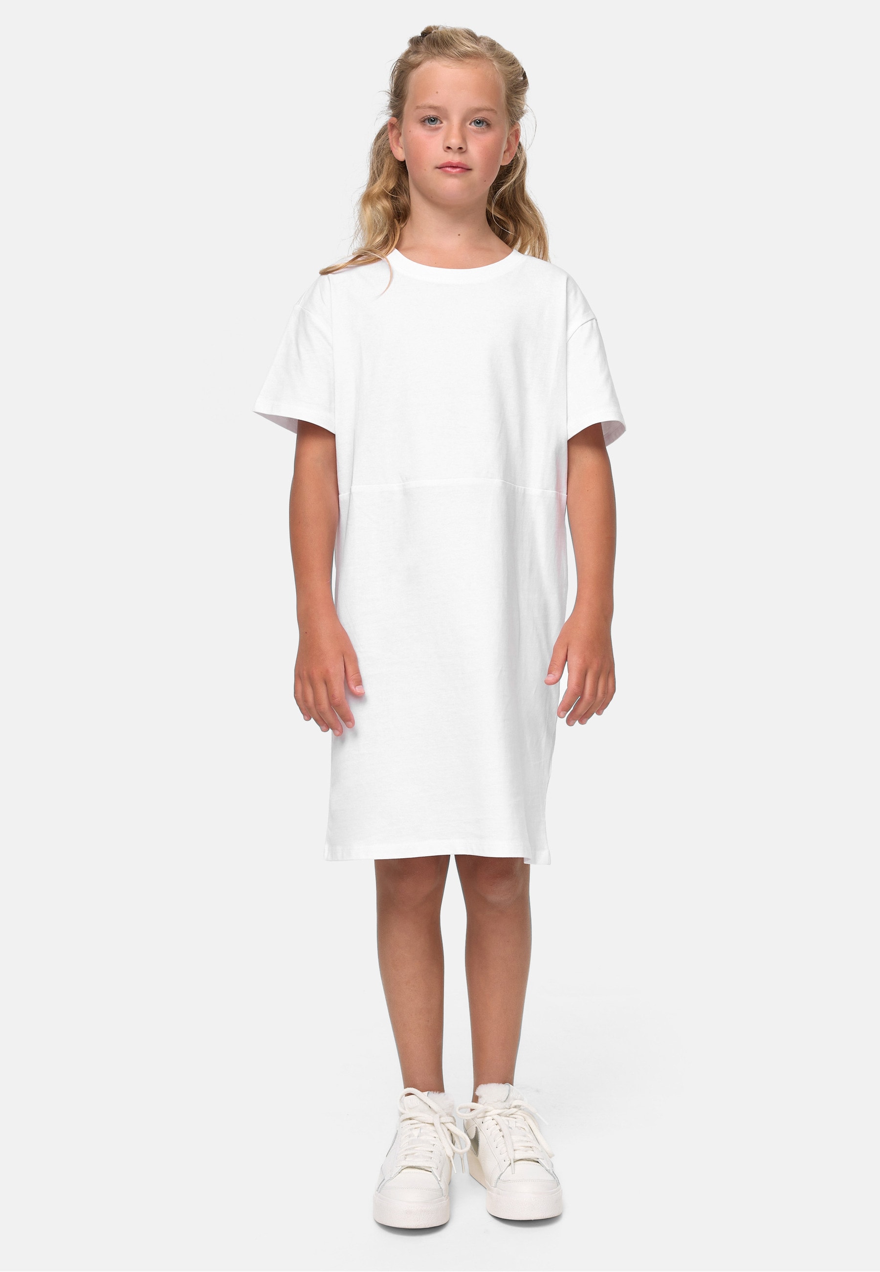 URBAN CLASSICS Shirtkleid »Urban Classics Damen Girls Organic Oversized Tee Dress« 1 Stk. tlg.