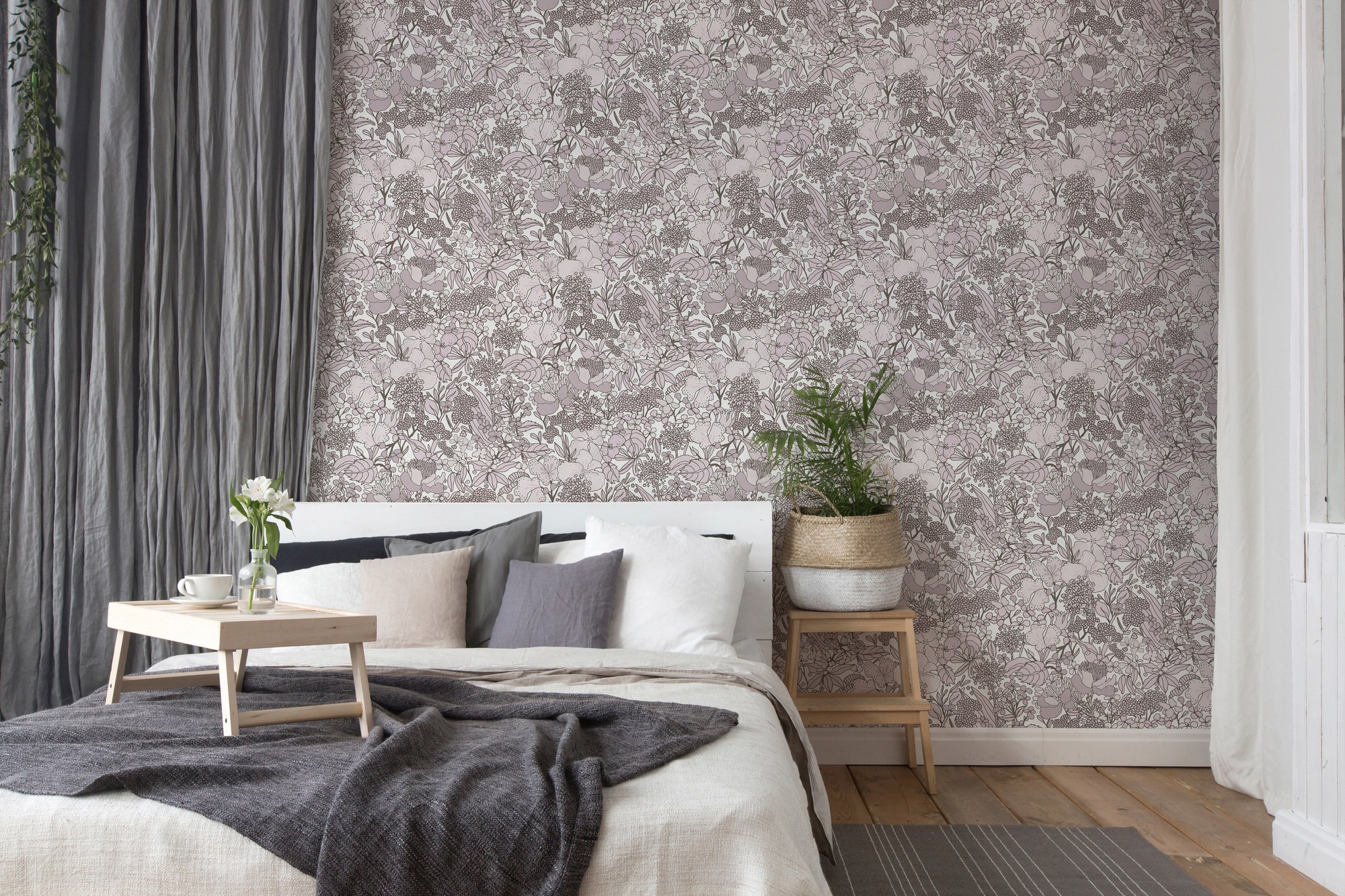 Architects Paper Vliestapete »Floral Impression«, floral-botanisch-Wald, Blumentapete Tapete Dschungel Tapeten Wohnzimmer Schlafzimmer Küche