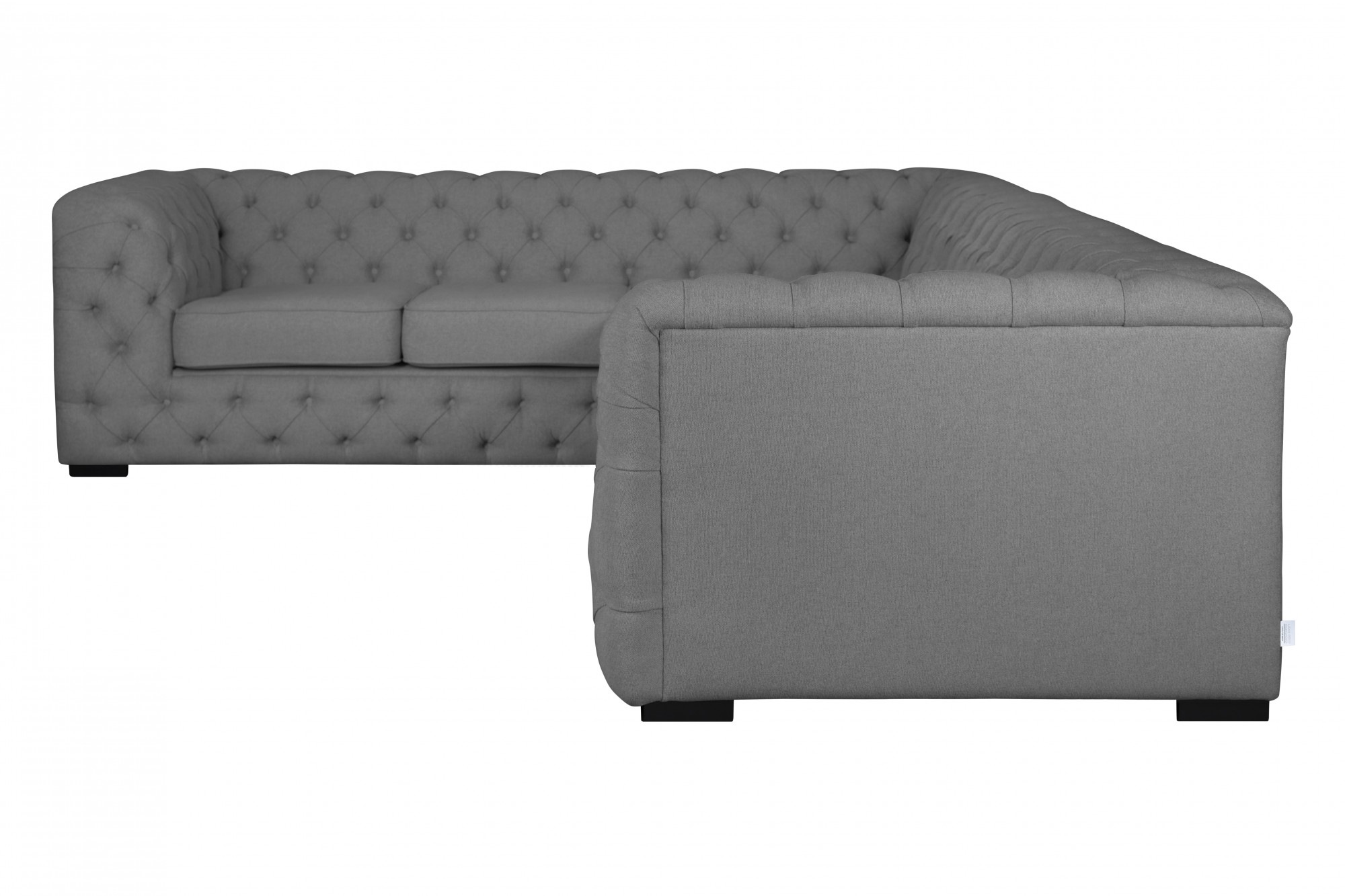 Guido Maria Kretschmer Home&Living Chesterfield-Sofa »KALINA L-Form«, hochwertige Chesterfield-Ausführung, sehr hochwertige Verarbeitung