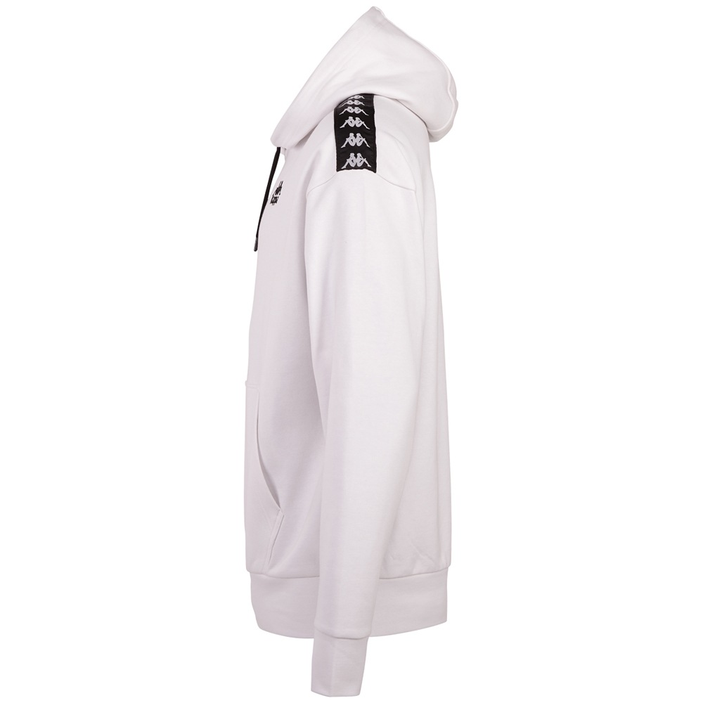 Kappa Kapuzensweatshirt, mit hochwertigem | den BAUR ▷ für Jacquard-Logoband Schultern an