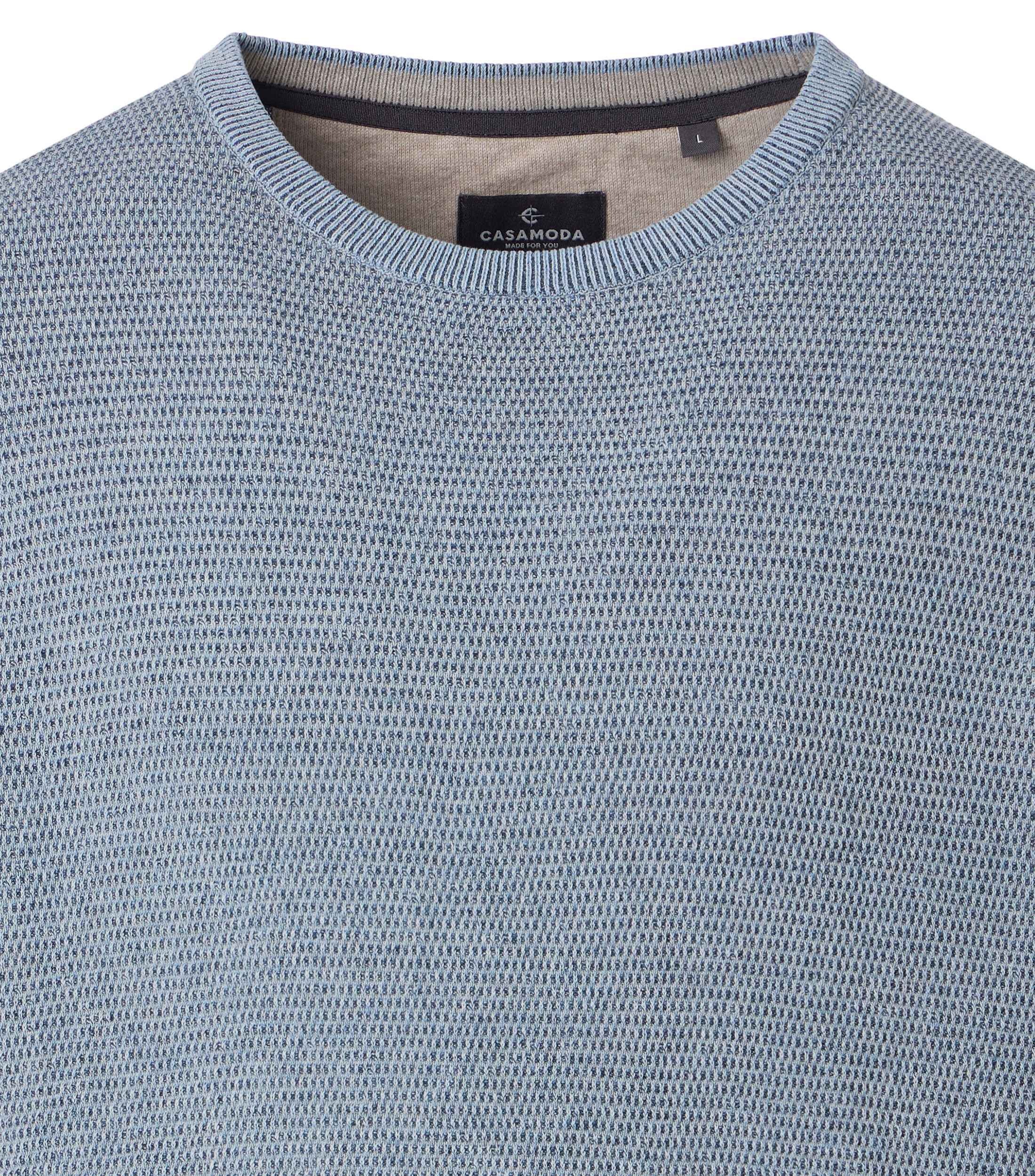 CASAMODA Pullover uni Men's Sky Blue 4XL 2