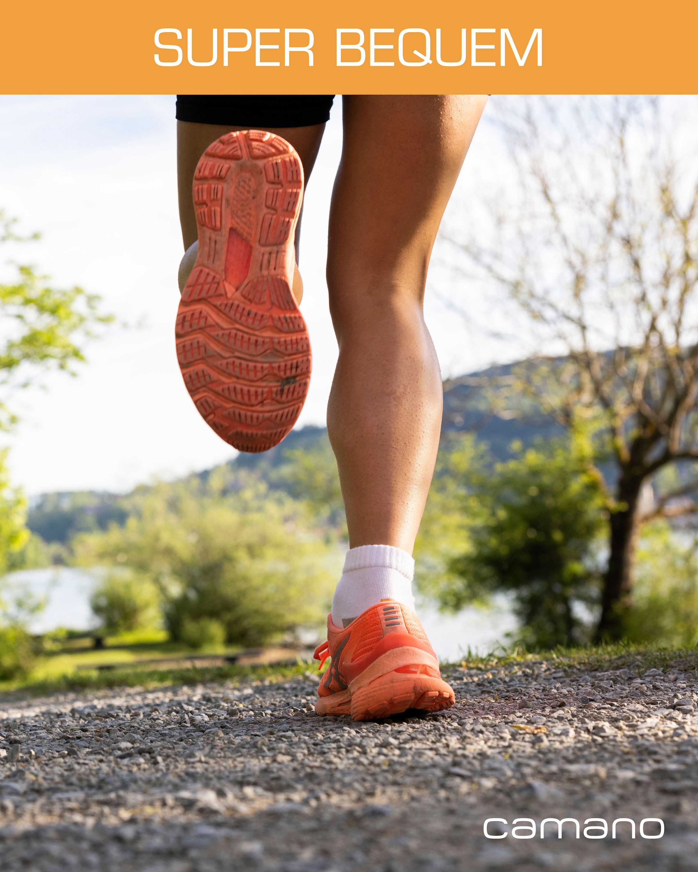 Camano Sportsocken »function«, (4 Paar), mit entlastender Halbplüschsohle