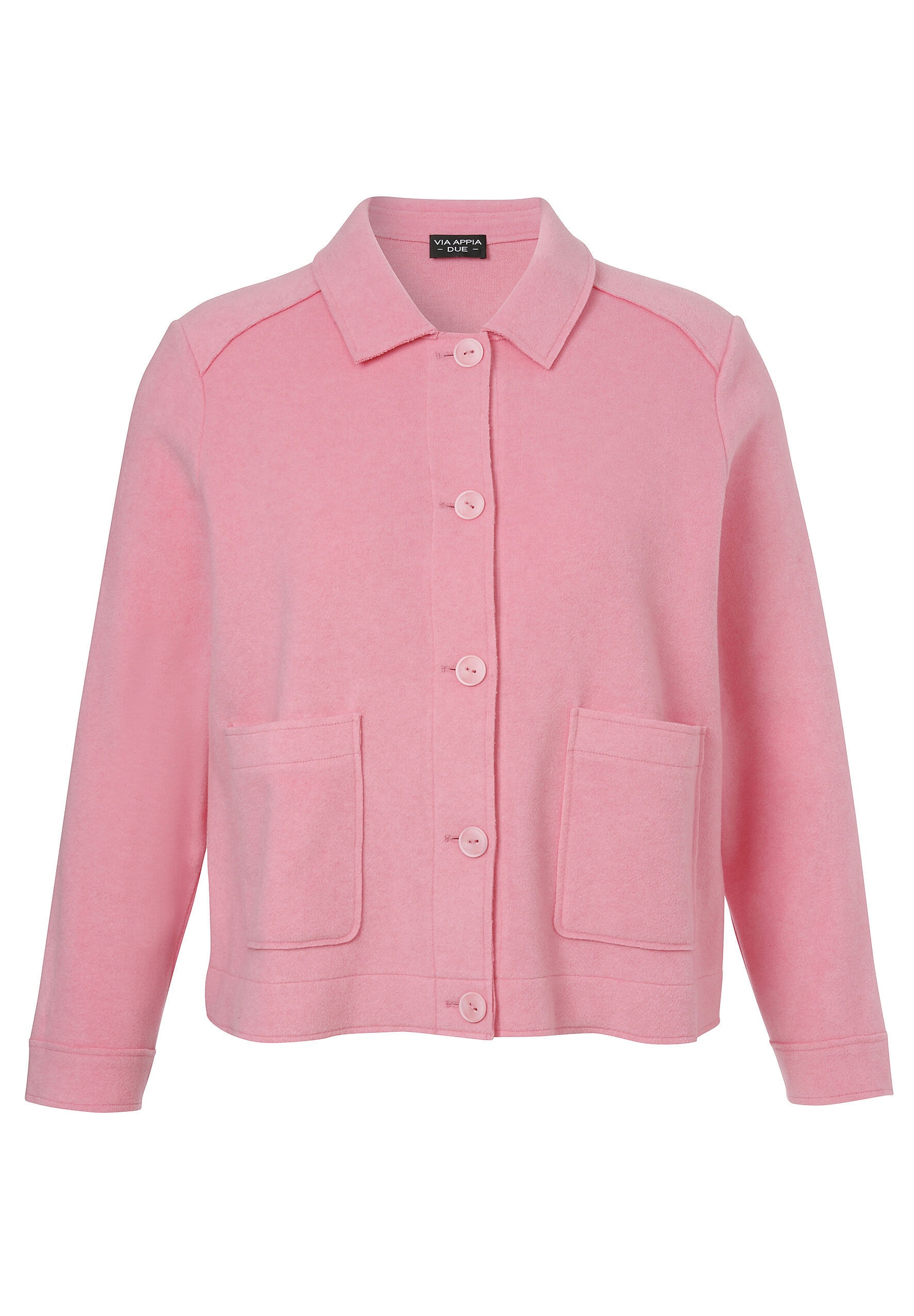 VIA APPIA DUE Sweatjacke "VIA APPIA DUE Jacke" Große Größen