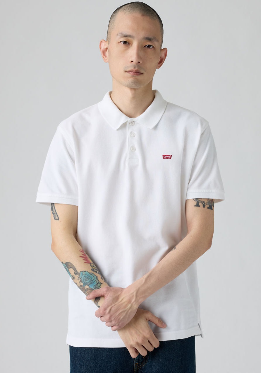 Levis "LE NEW LEVIS HM POLO" mit kleinem Batwing-Logo günstig online kaufen
