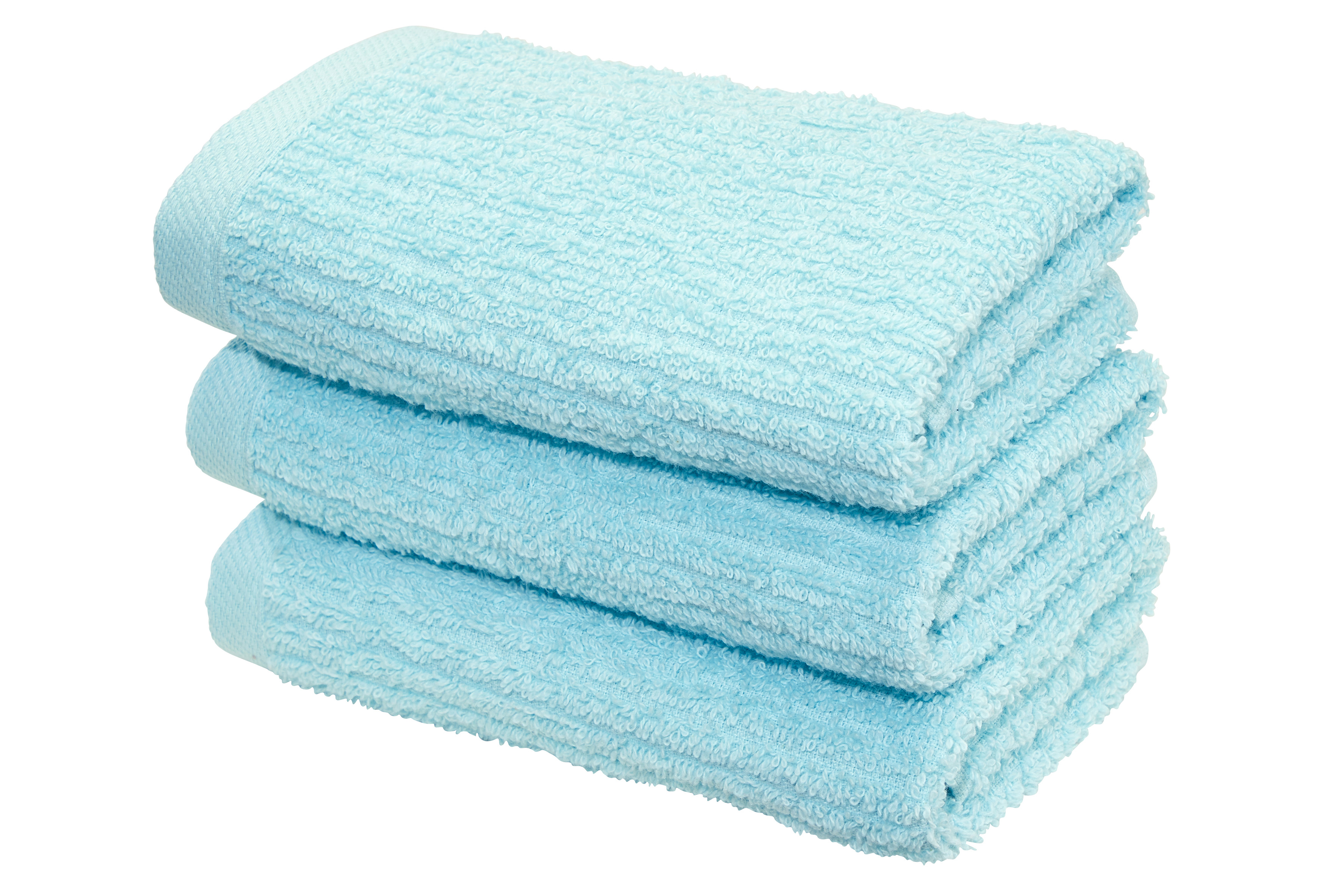 OTTO home Gaestehandtuecher "Riva, 30x50, Premium Handtücher, 500 gr/m²" Hoch-Tief-Struktur, Streifen, weich, 5 Jahre Garantie