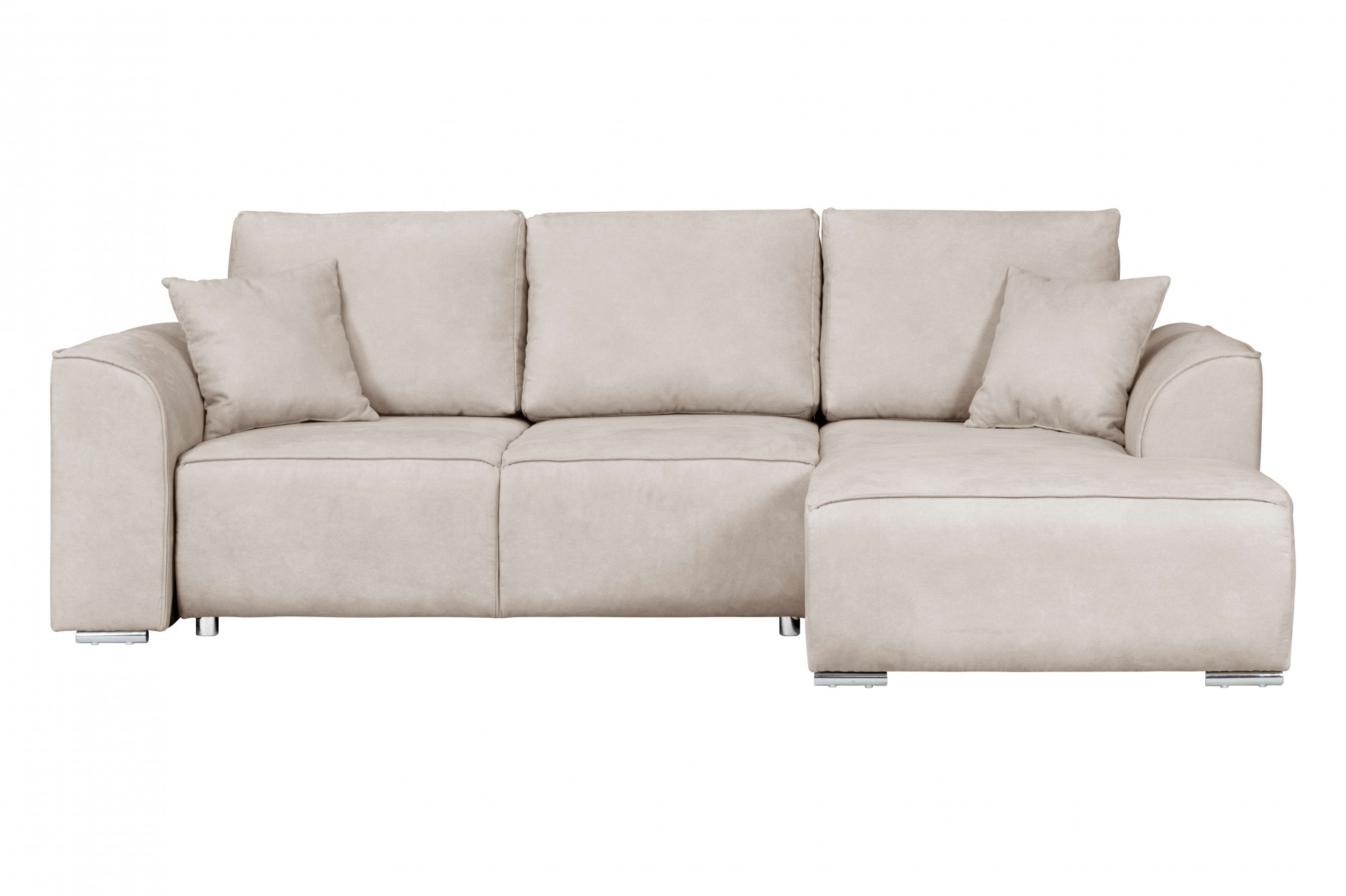 INOSIGN Ecksofa »BEATRICE optionale Schlafsofa mit Bettkasten, B/T/H: 265/170/86 cm«, L-Form, wahlweise auch mit Bettfunktion und Bettkasten