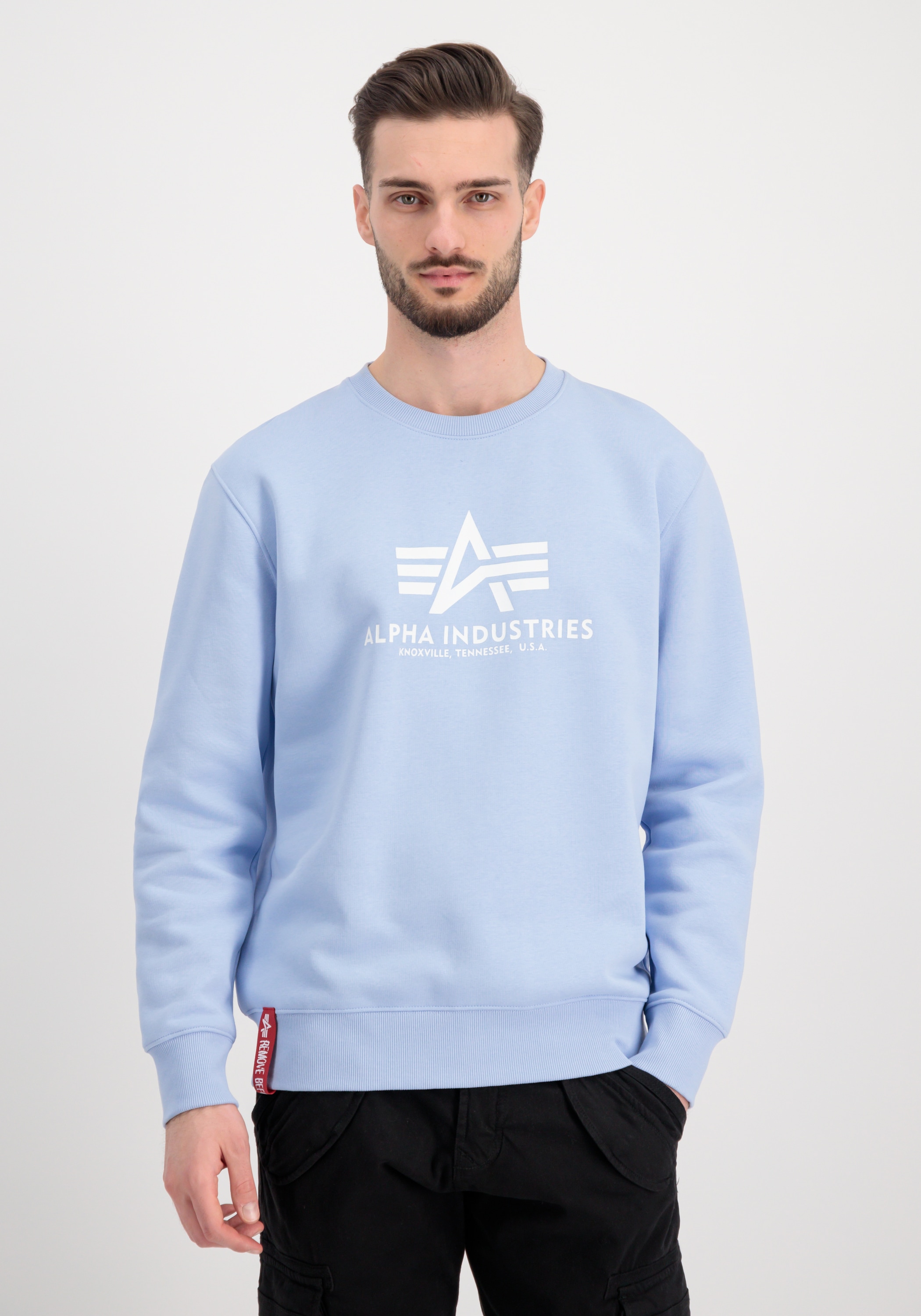 Alpha Industries Sweater "Alpha Industries Men - Sweatshirts Basic Sweater" günstig online kaufen