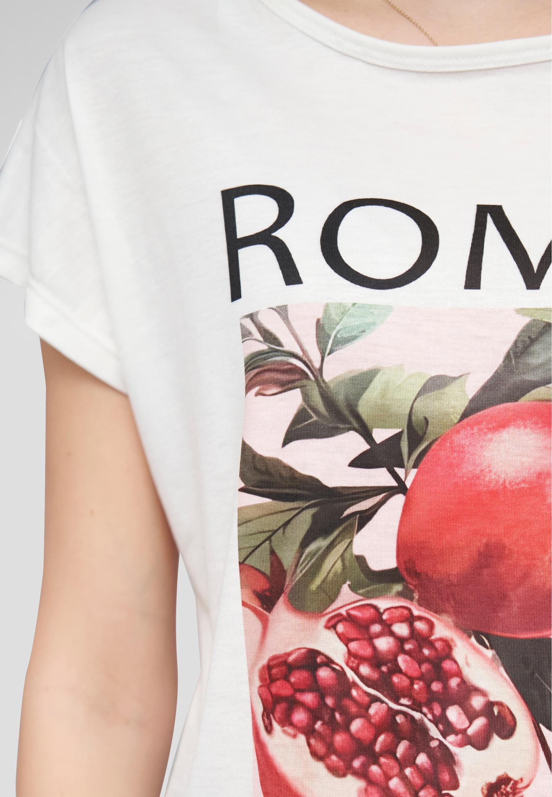 CLOUD 5IVE T-Shirt »CLOUD 5IVE Cloud 5ive T-Shirt Pomegranate Print« 1 Stk.