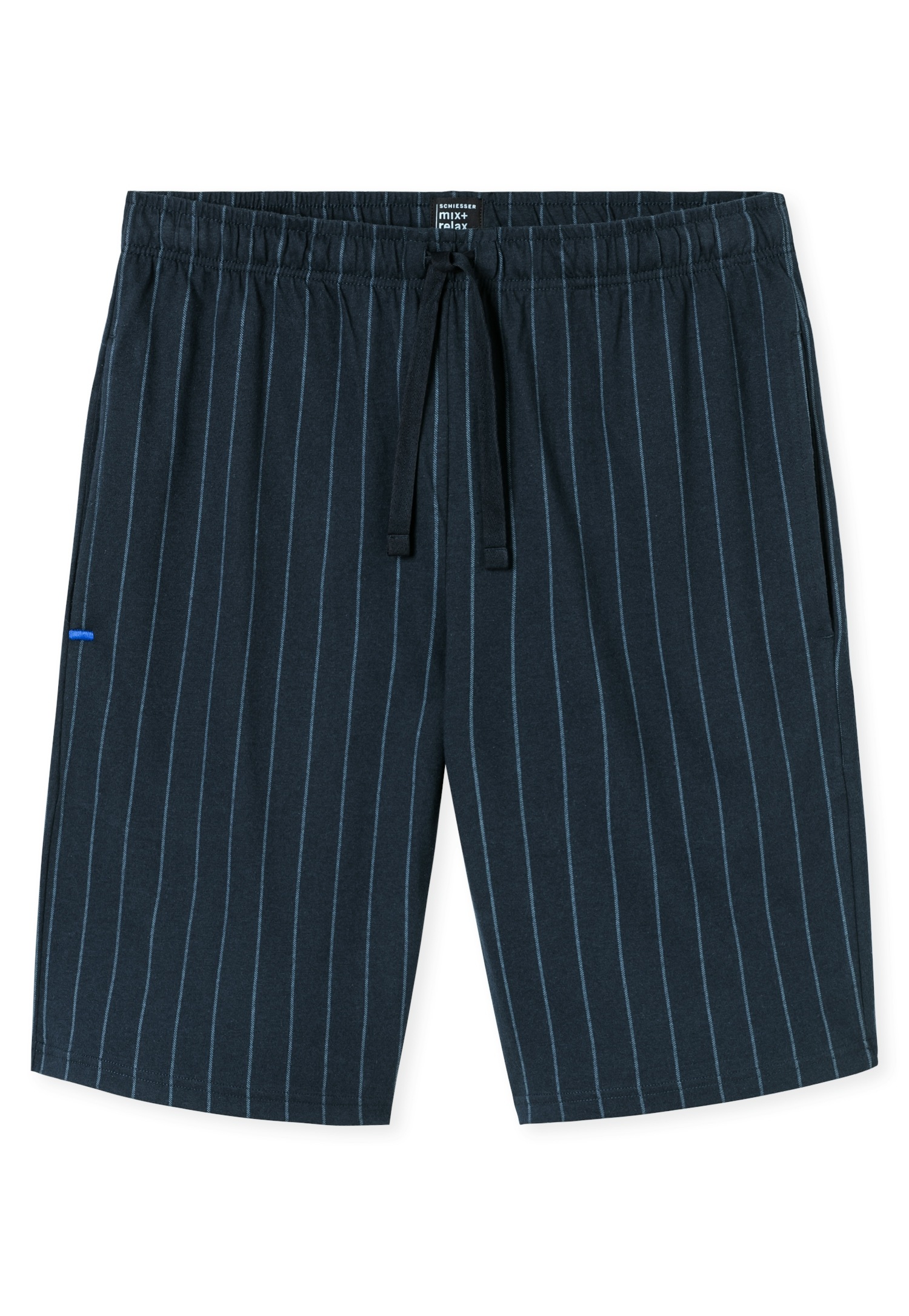 Schiesser Pyjamahose "Mix + Relax", Baumwolle, seitliche Taschen, Bindekord günstig online kaufen