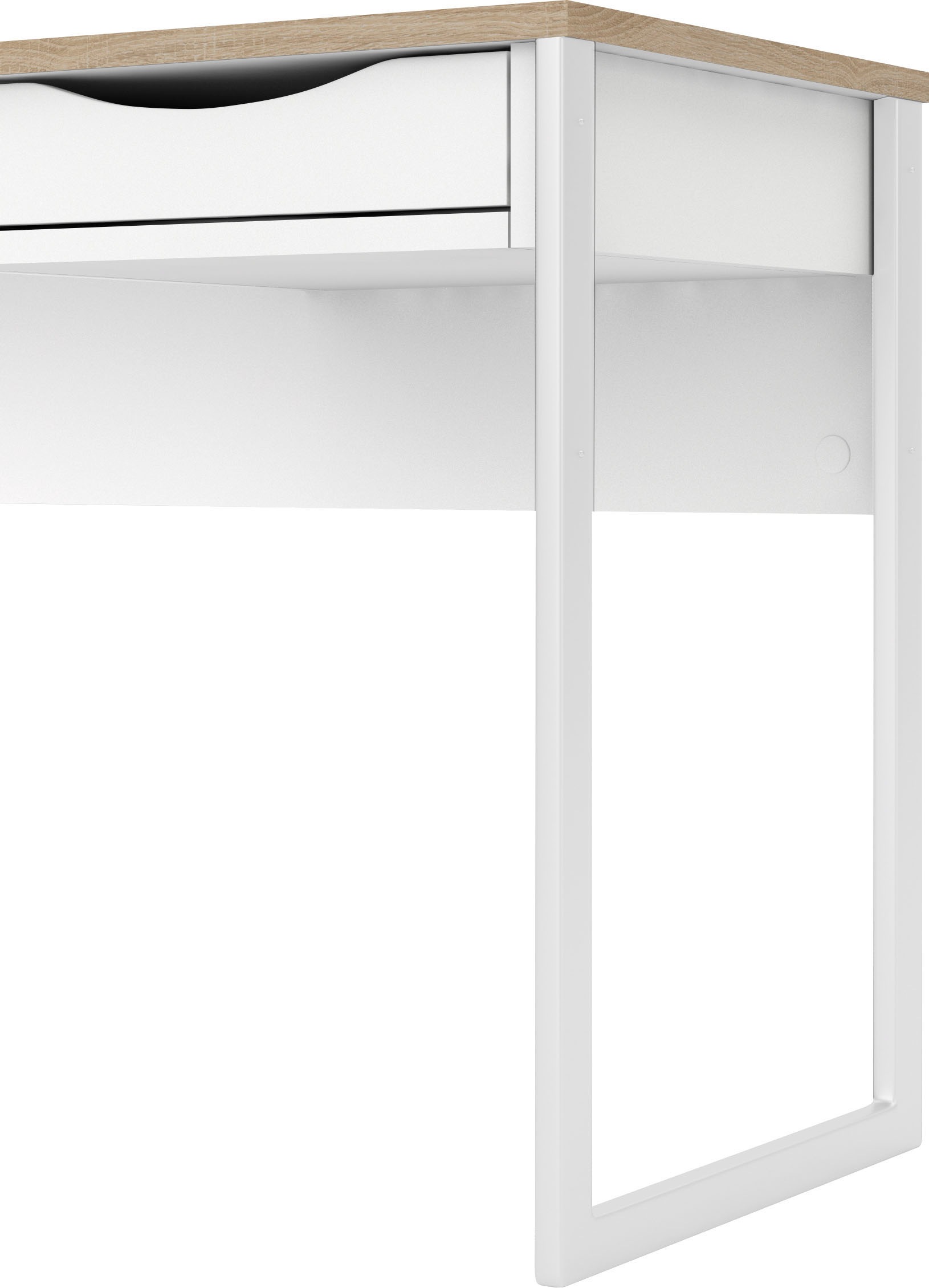 INOSIGN Schreibtisch »Plus«, mit vielen Stauraummöglichkeiten, zeitloses Design