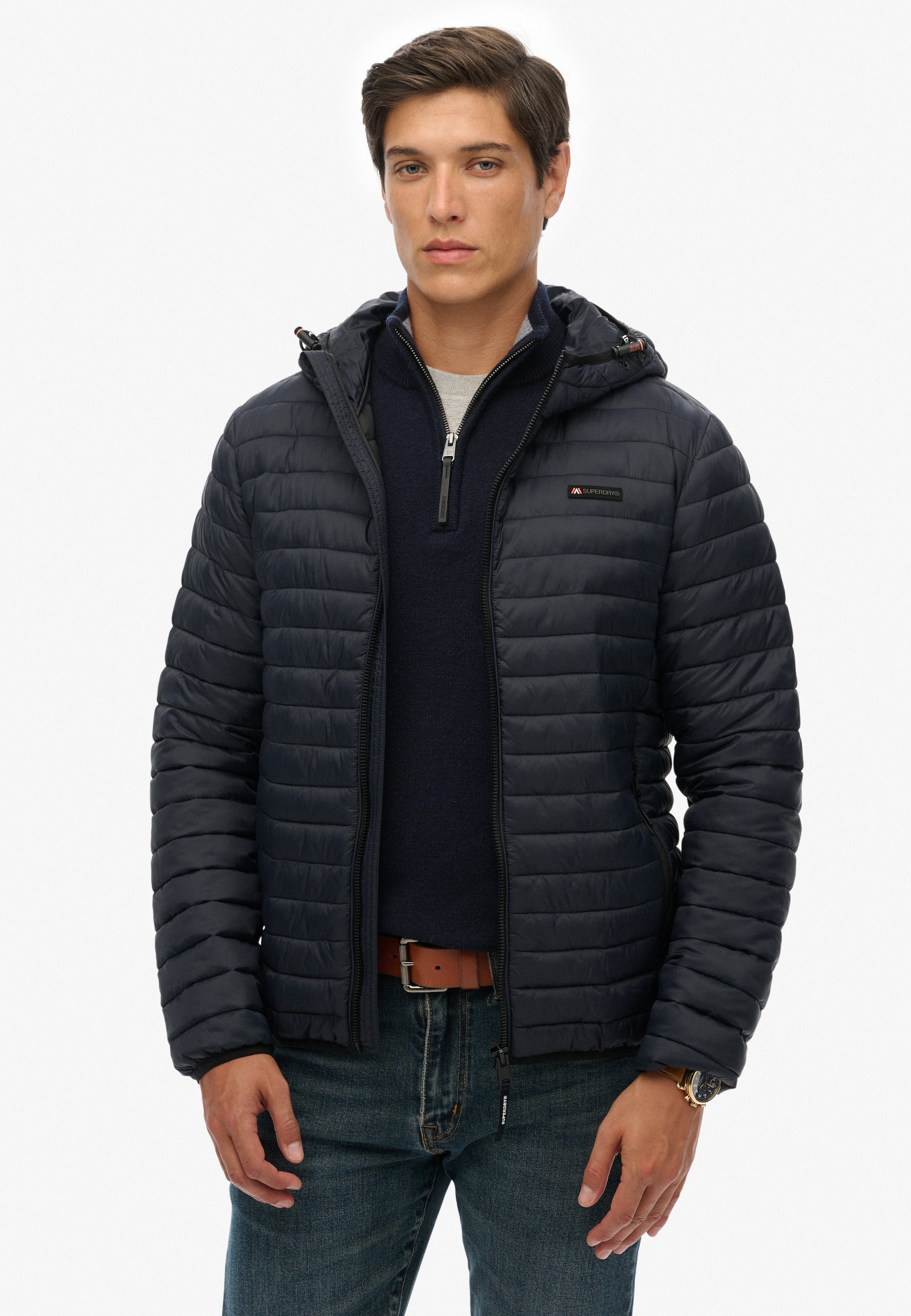 Superdry Steppjacke »HOODED FUJI LITE JACKET«